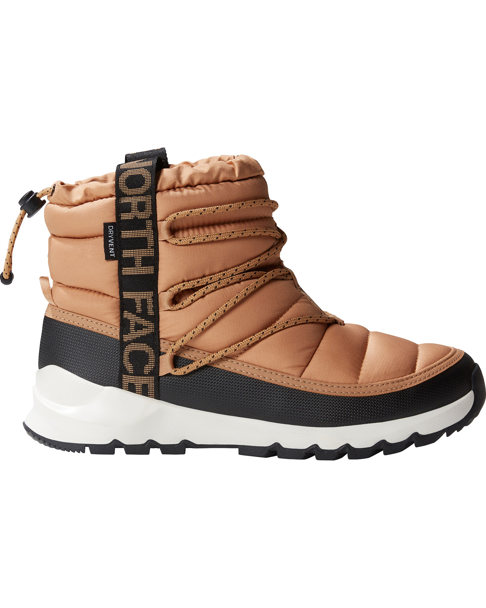 The North Face Women’s ThermoBall Lace Up Waterproof Boots - Almond Butter/TNF Black UK 5