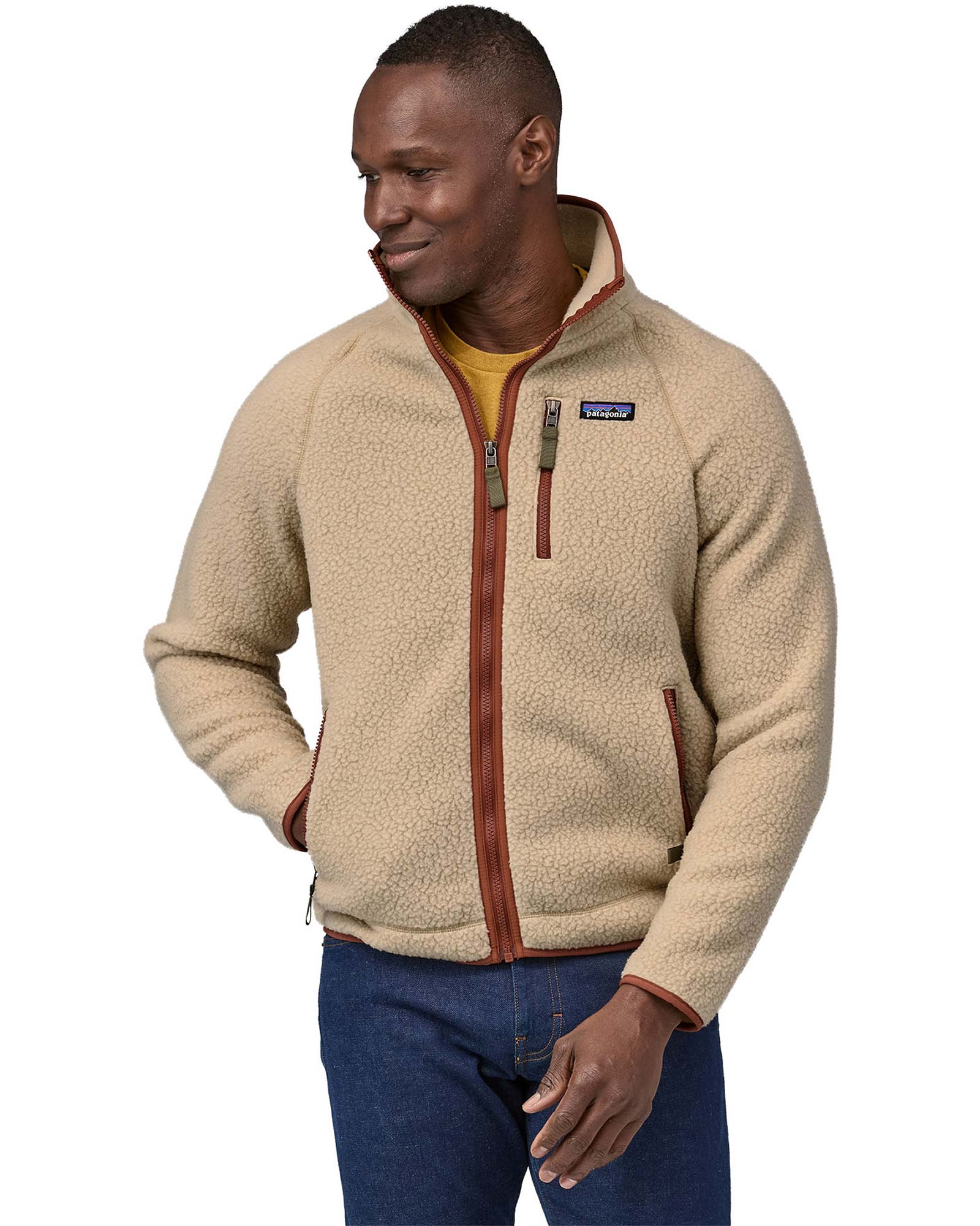 Men's retro pile pullover hotsell