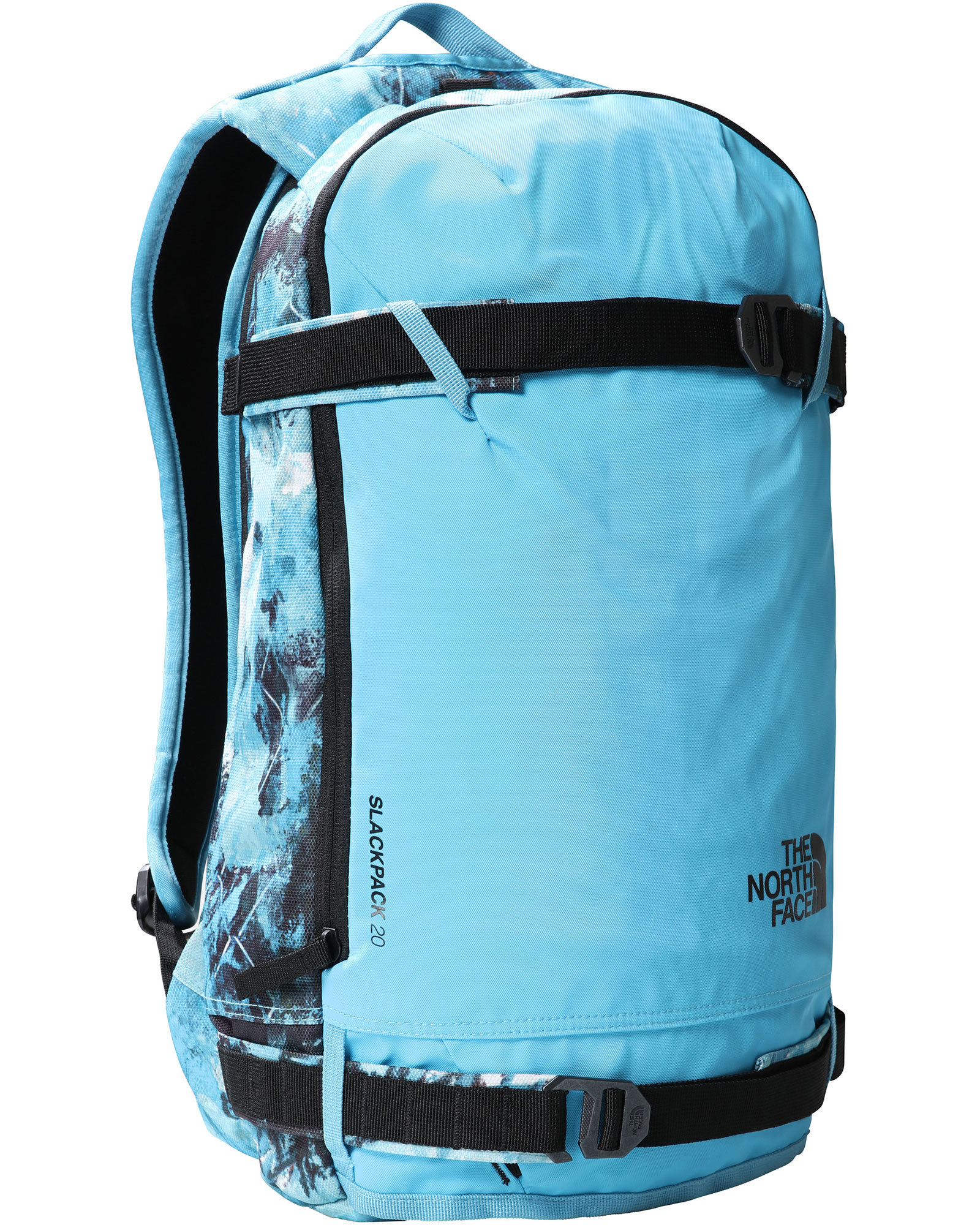 The North Face Slackpack 2.0 Expedition Backpack - Norse Blue Cole Navin Never A Face Print/Norse Blue