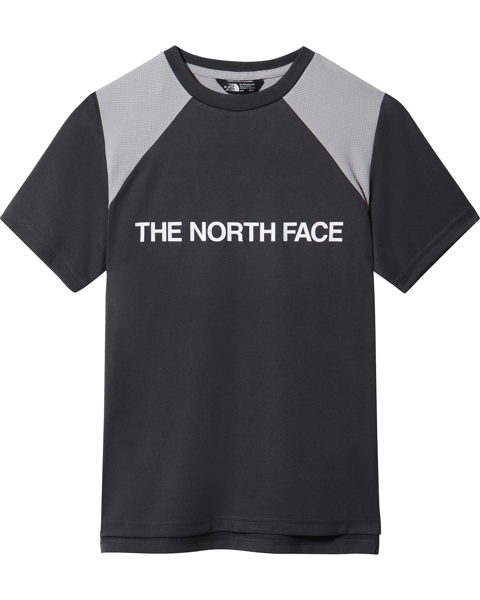 The North Face Never Stop Boys’ T Shirt - Asphalt Grey L