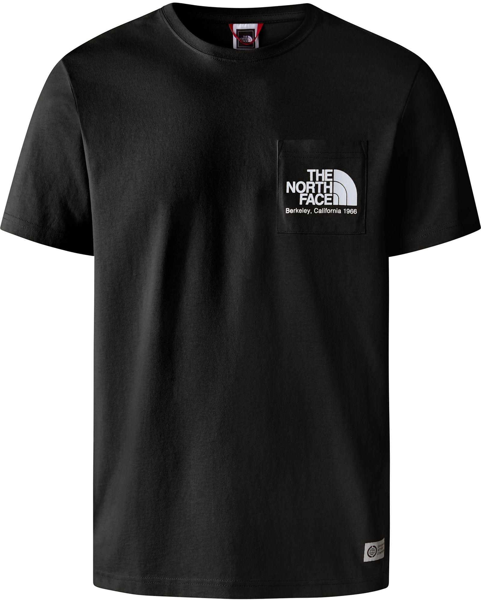 The North Face Men’s Berkeley California Pocket T Shirt - TNF Black M