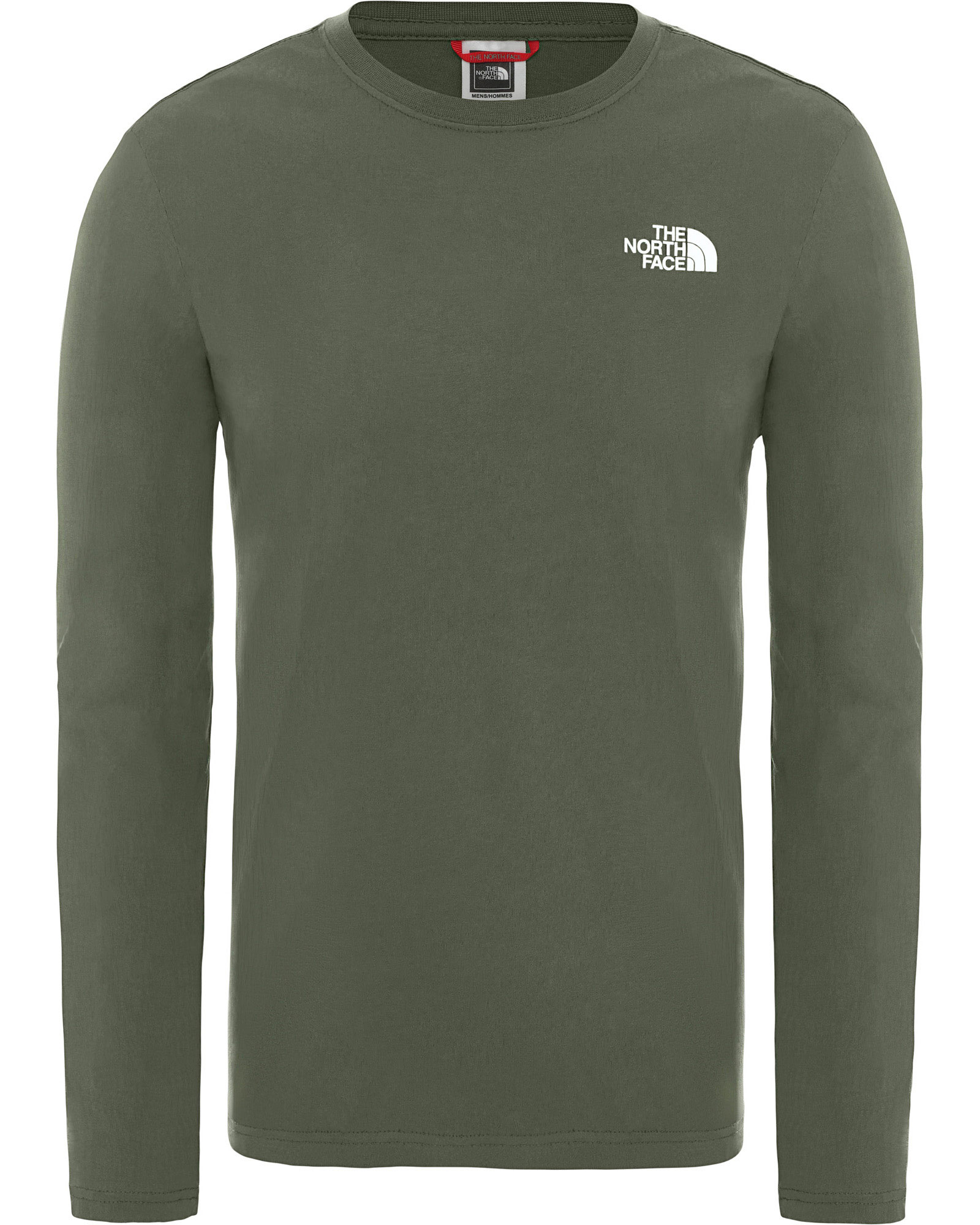 The North Face Red Box Men’s Long Sleeve T Shirt - Thyme XS
