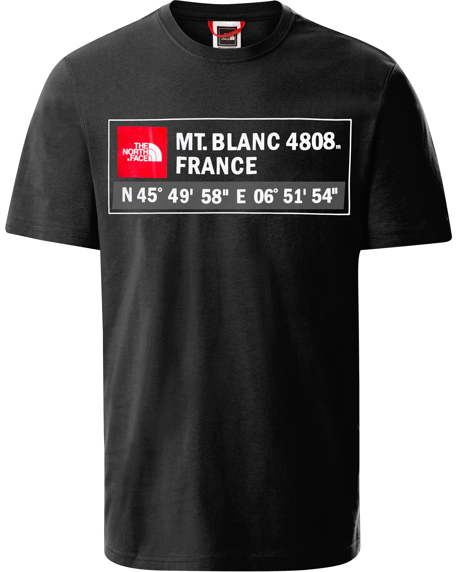 The North Face Mt Blanc GPS Men’s T Shirt - Heather grey XS