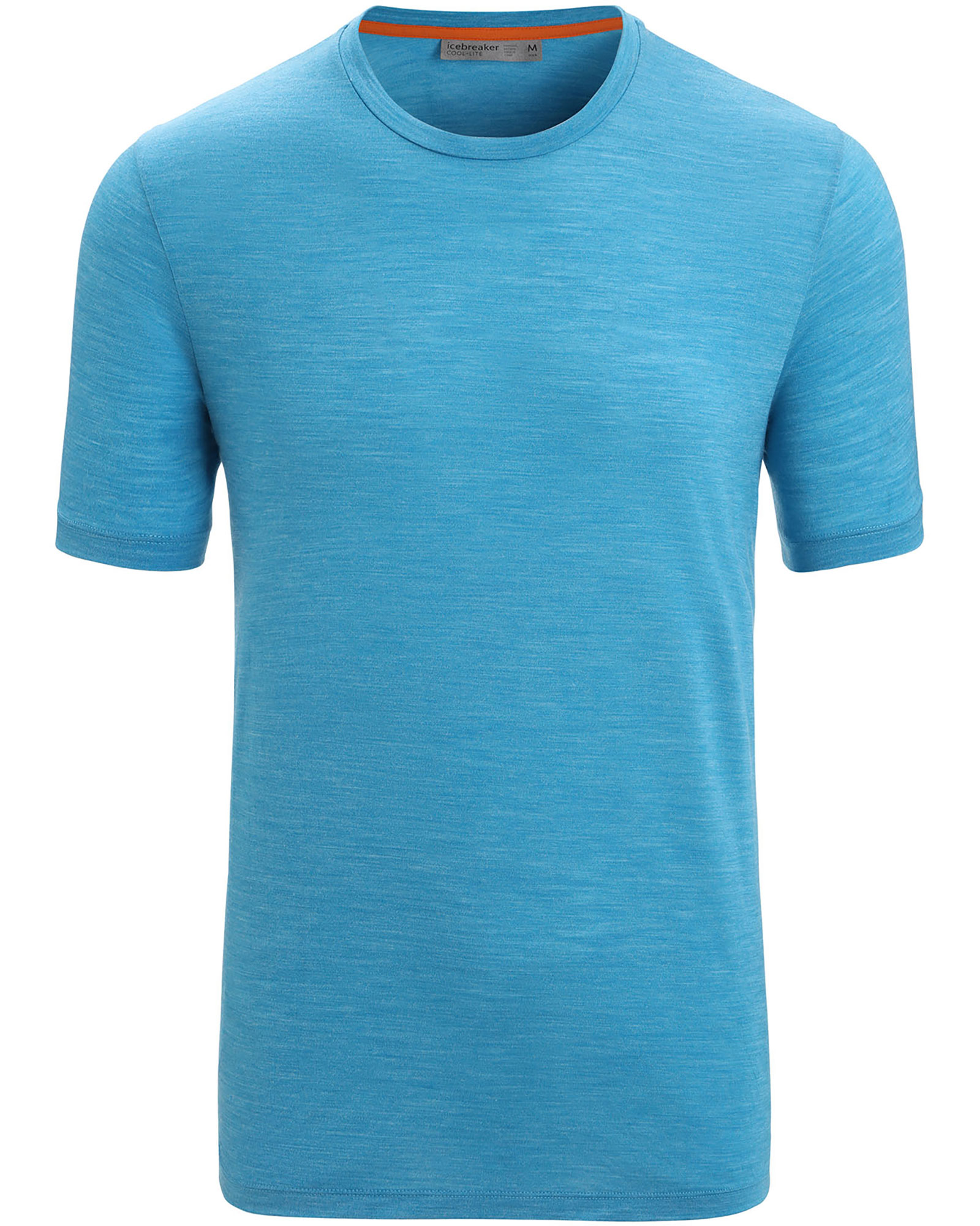 icebreaker Men’s Sphere 2 T Shirt - Geo Blue Heather XL