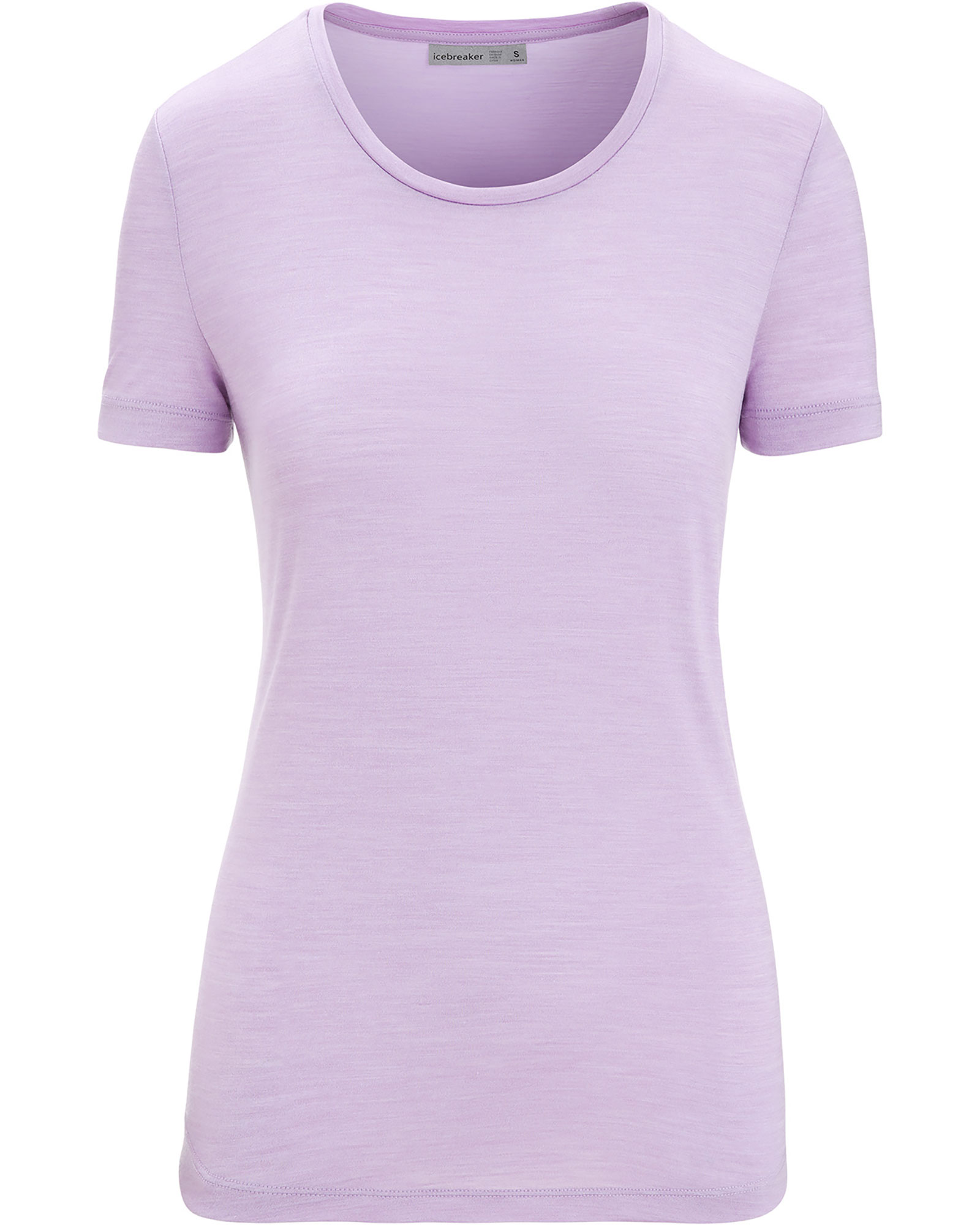 icebreaker Women’s Sphere Cool Lite T Shirt - Purple Gaze L