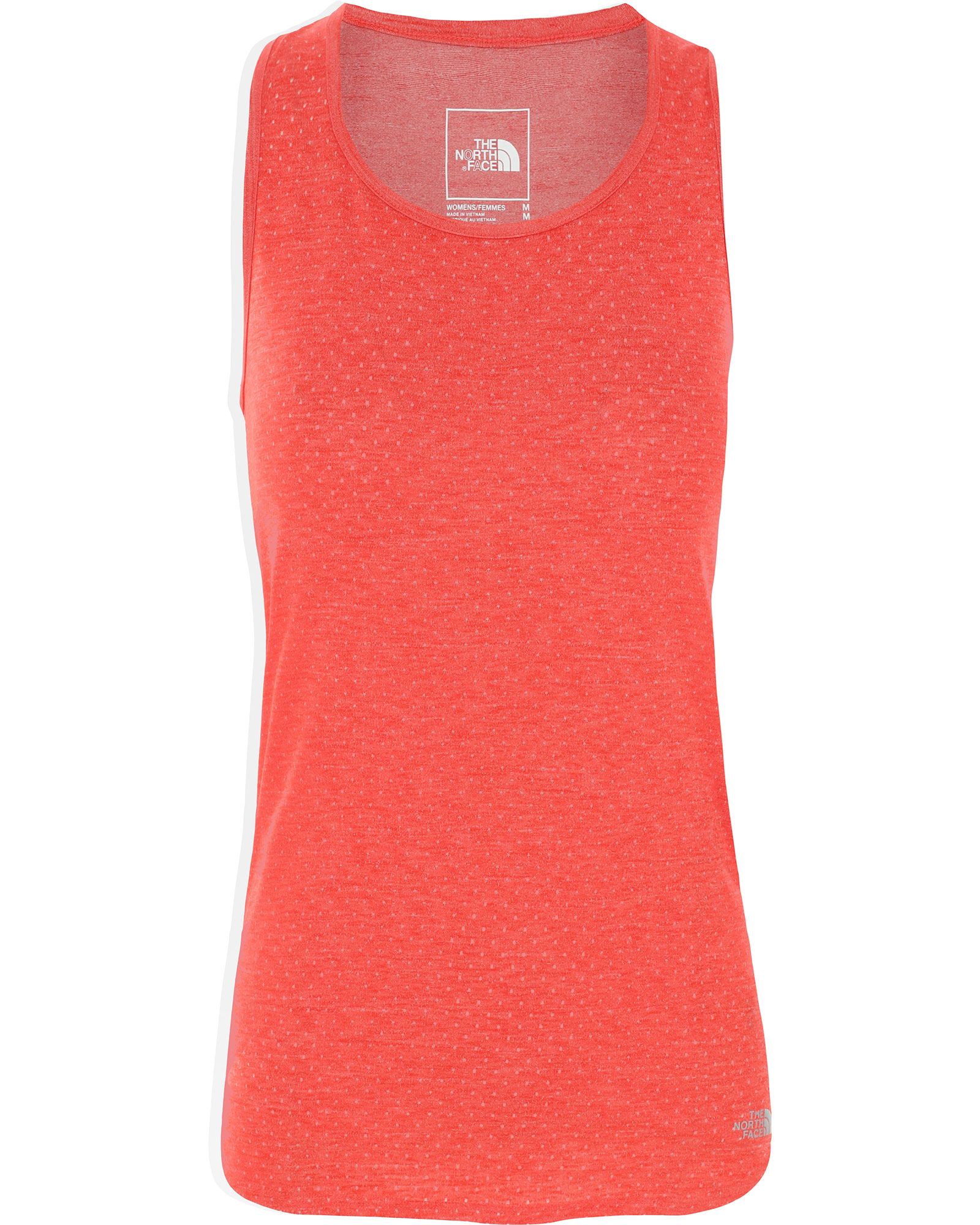 The North Face Active Trail Jacquard Women’s Tank - Cayenne Red Heather S