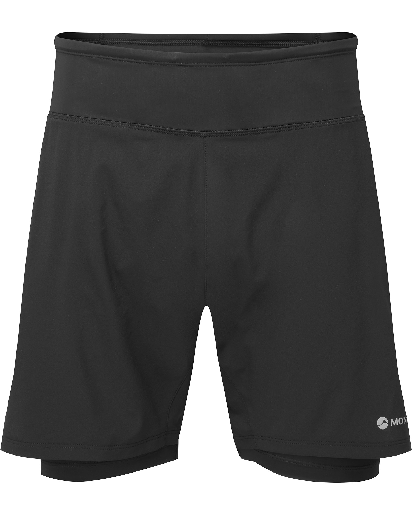 Montane Slipstream Men’s Twin Skin Shorts - black XL
