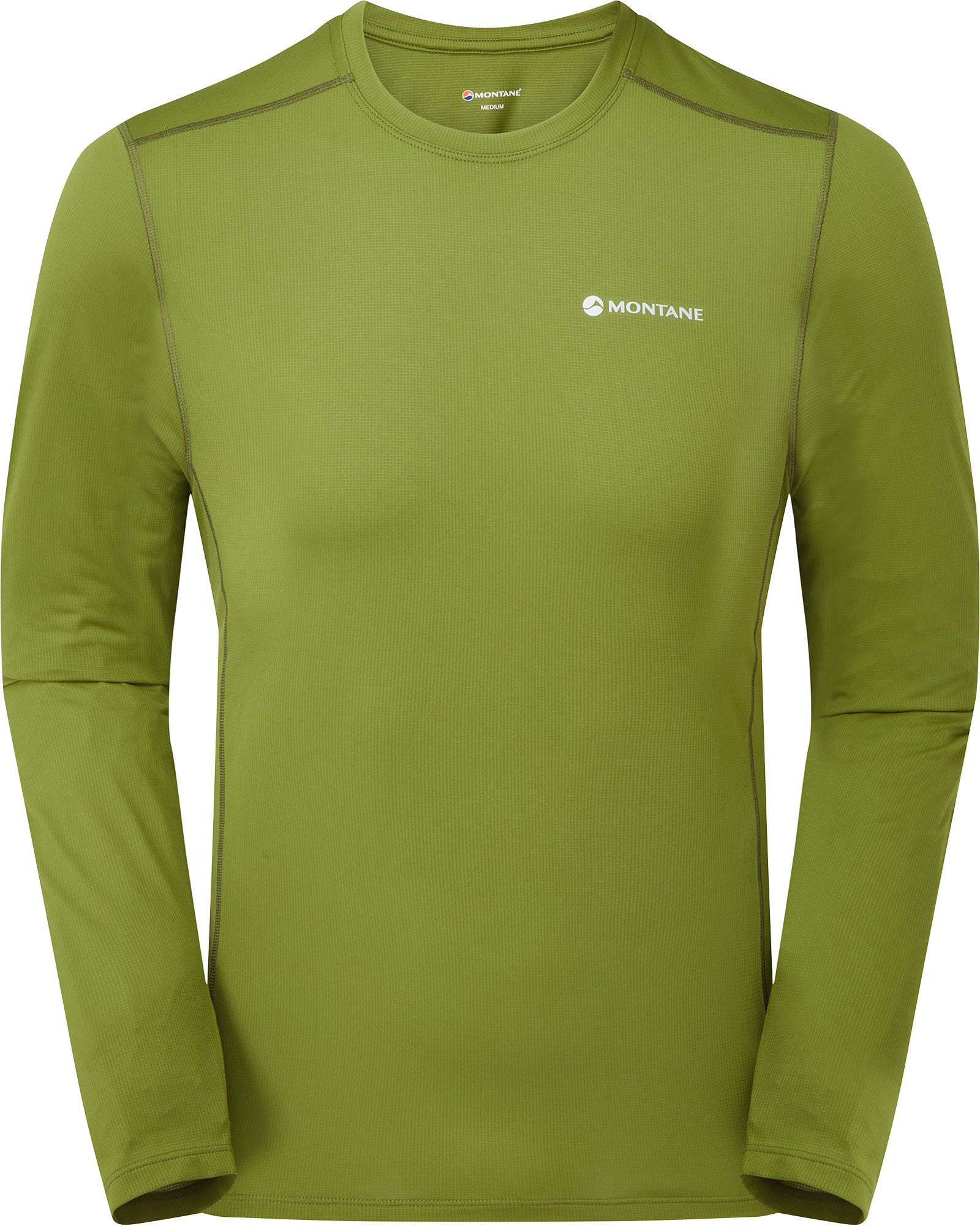 Montane Dart Lite Long Sleeve Men’s T Shirt - Alder Green XL