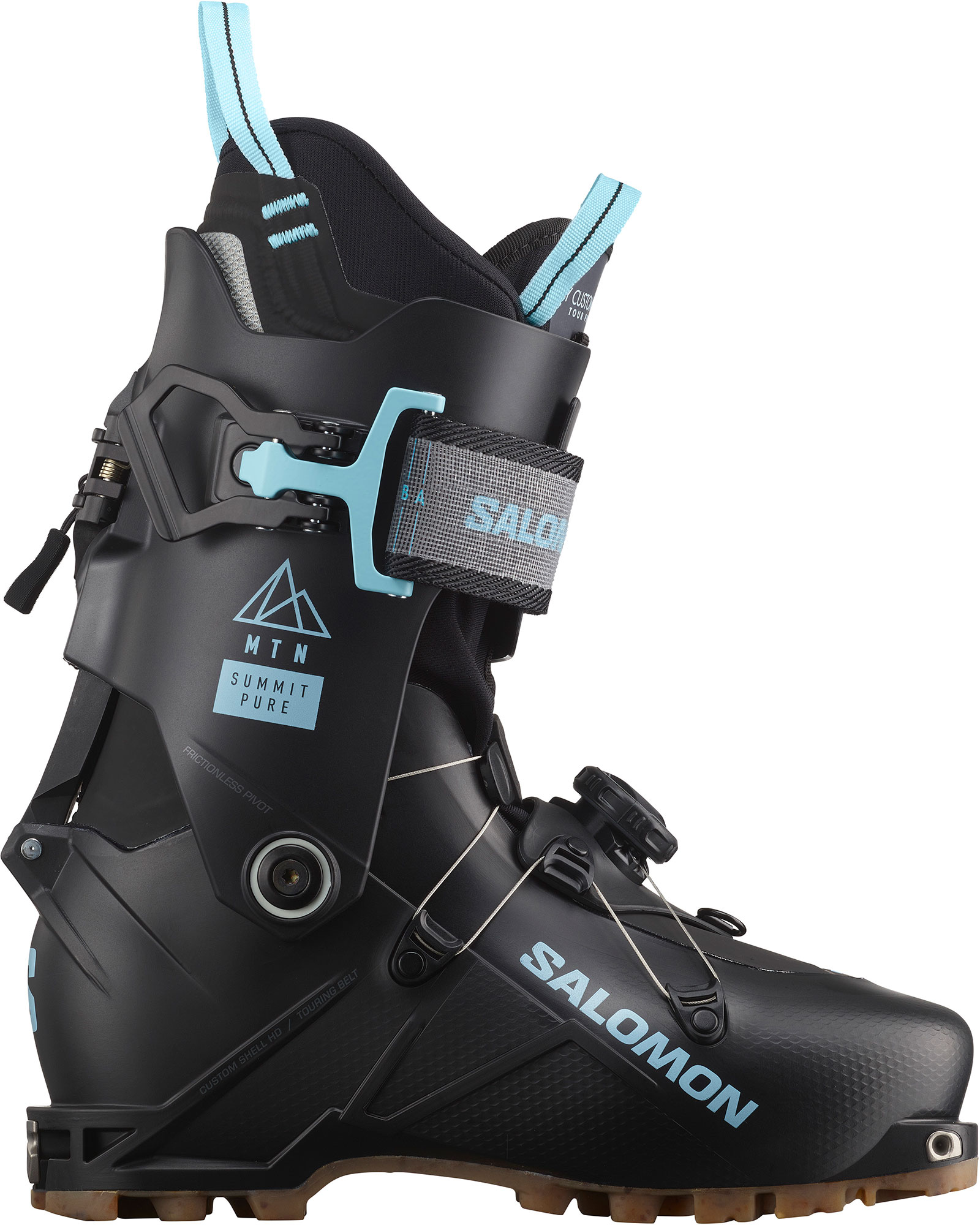 Salomon MTN Summit Pure Women’s Ski Boots 2023 - Black/Rainy Day MP 26.5