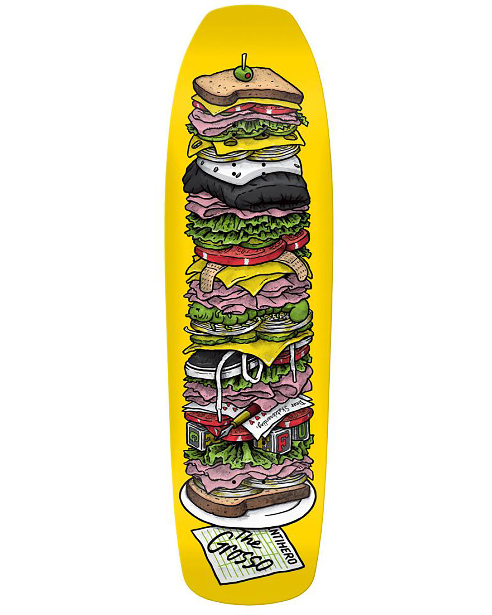 Anti Hero Pro Grosso Dagwood Re-Color Multi 9.25