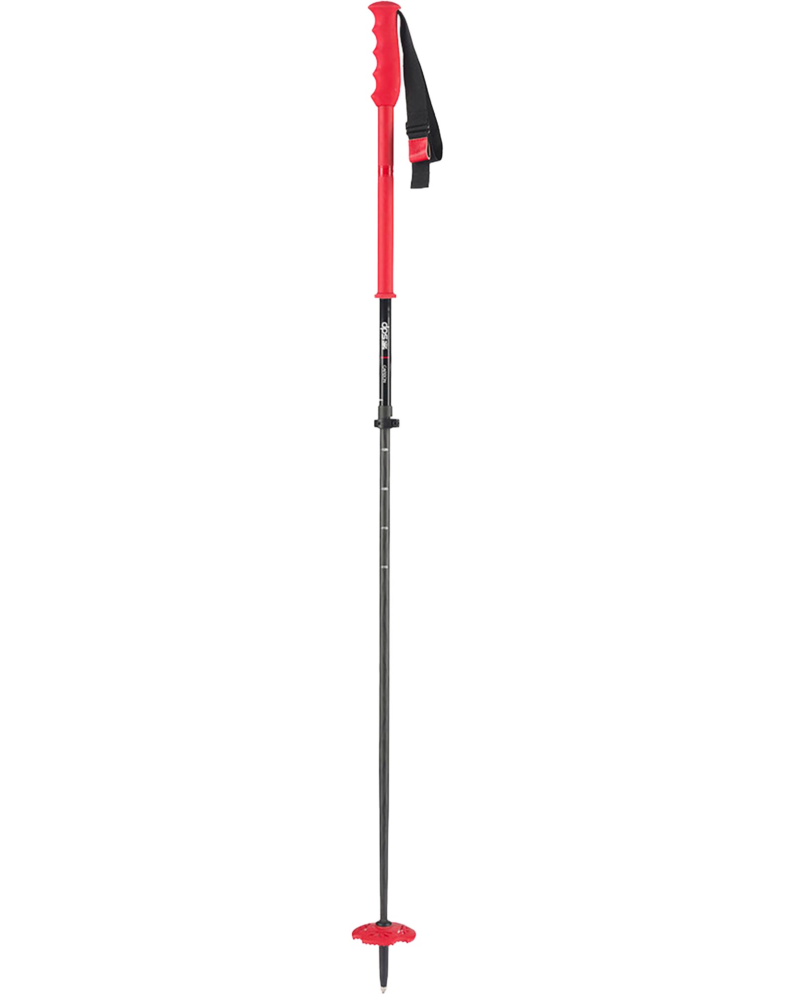 DPS Carbon Tour Ski Poles - Red