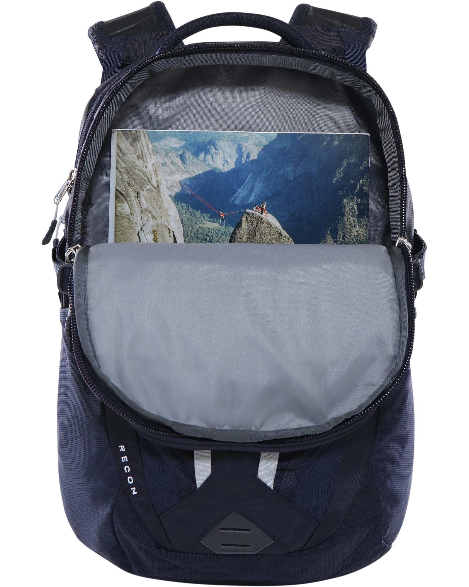 north face recon backpack green