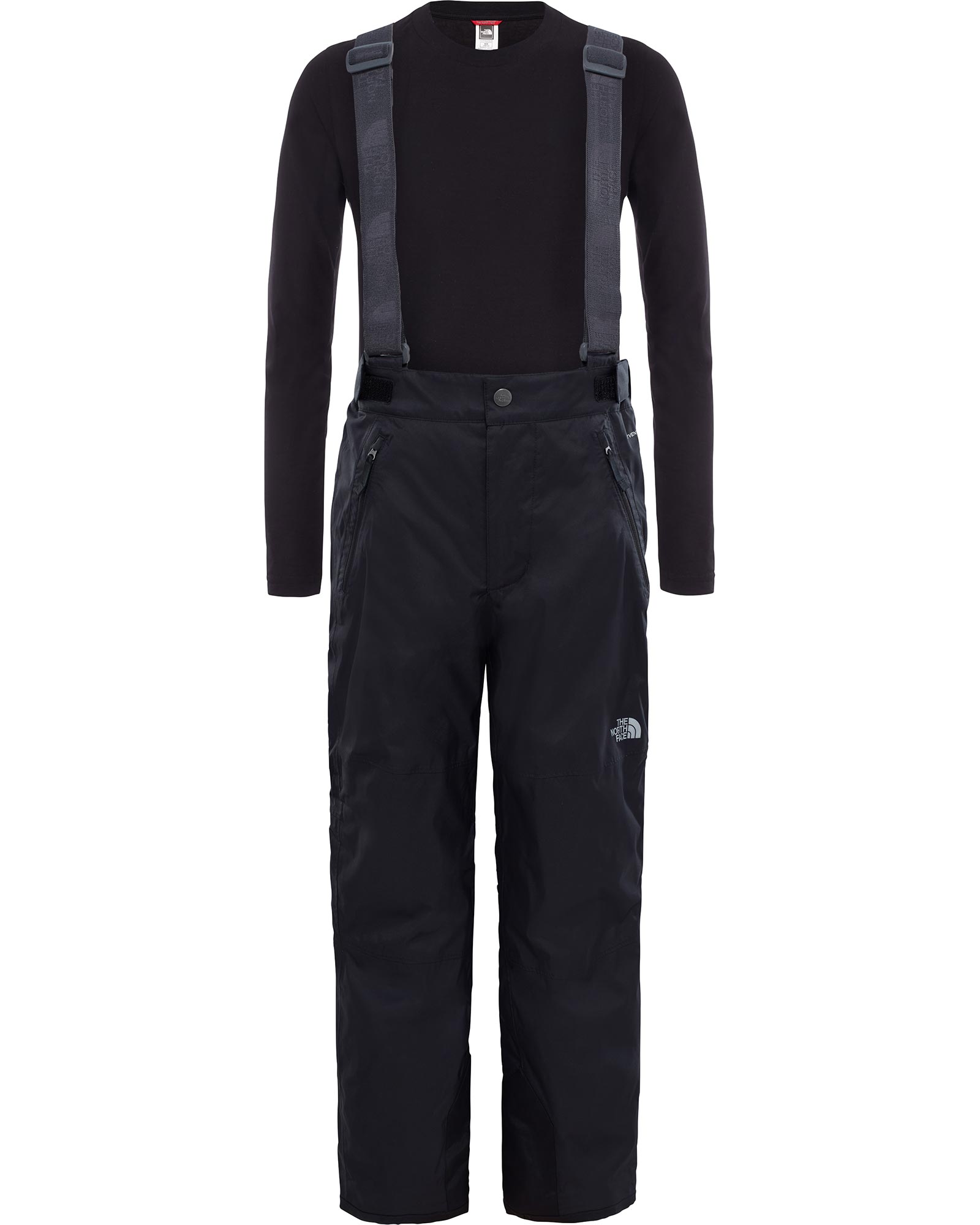 The North Face Snowquest Suspender Kids’ Pants - TNF Black XS