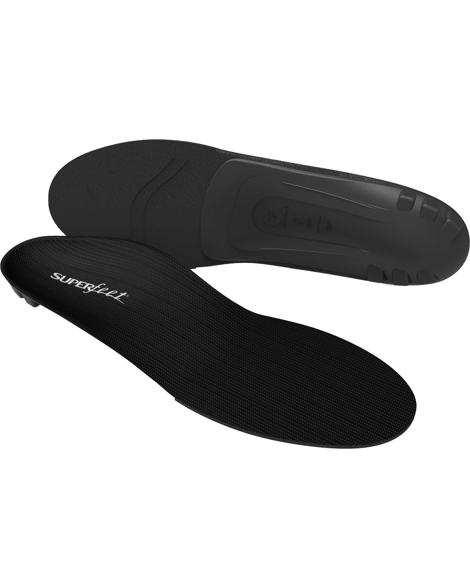Superfeet All Purpose Support Low Arch Insoles - black E