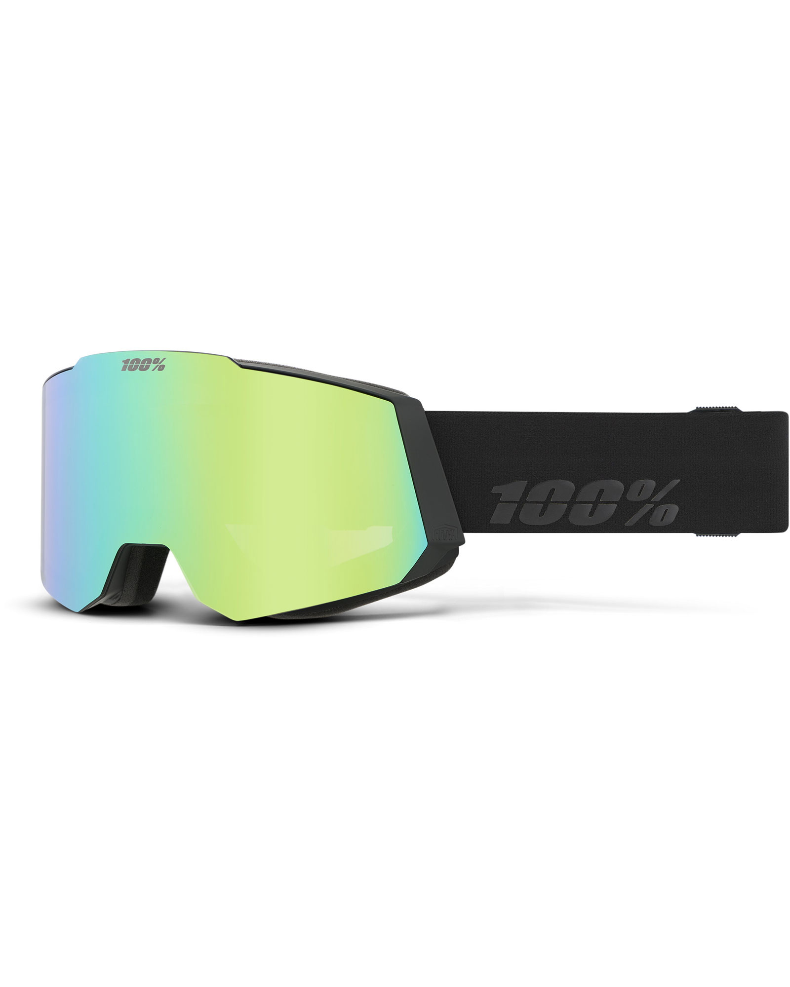 100Percent Essentail Black / HiPER Grey-Blue Green ML Mirror + HiPER Pink Turquoise ML Mirror Goggles 0