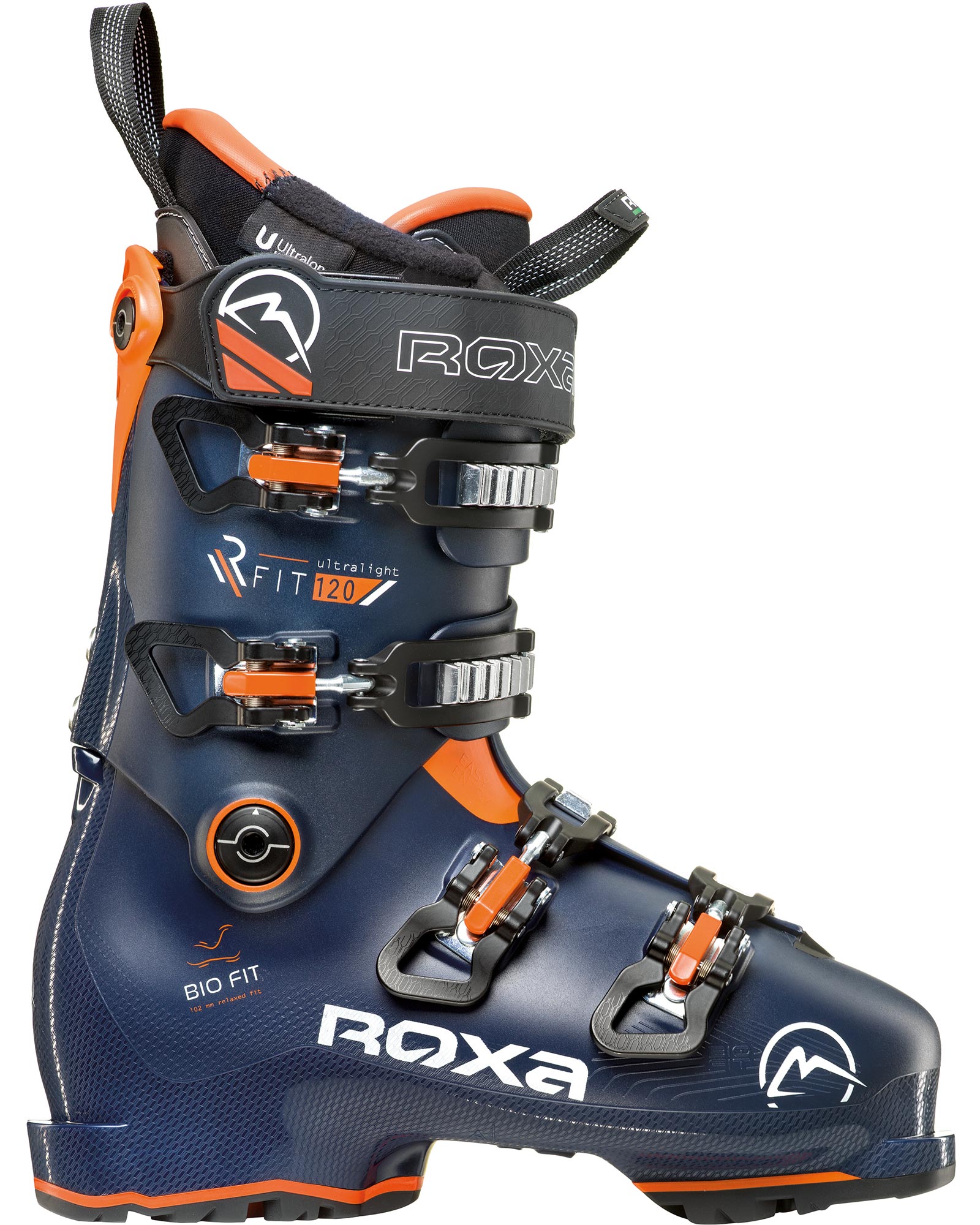 Roxa R/FIT 120 GW Men’s Ski Boots 2022 - Dark Blue/Dark Blue/Orange MP 29.5