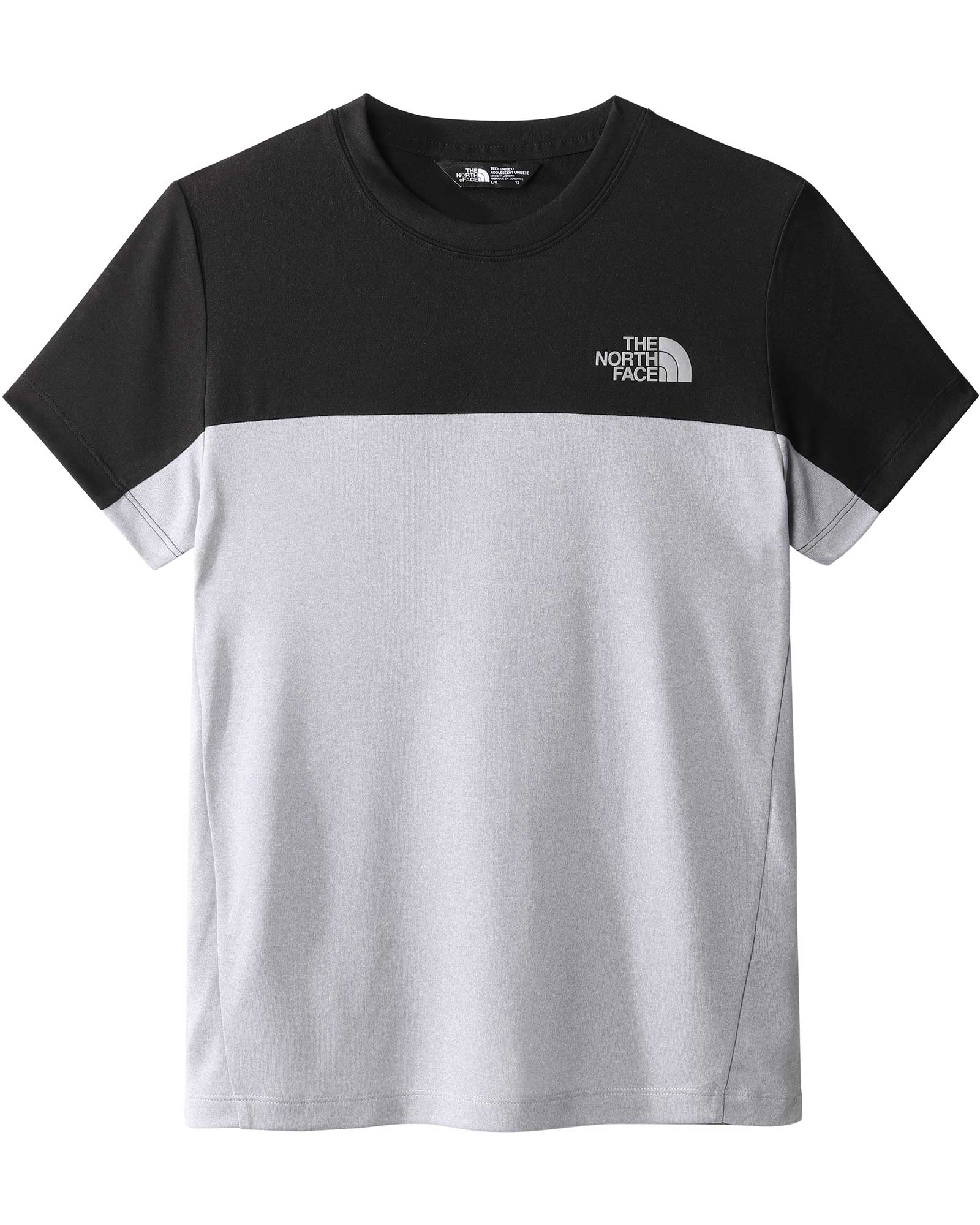 The North Face Never Stop Kids’ T Shirt - TNF Light Grey Heather L