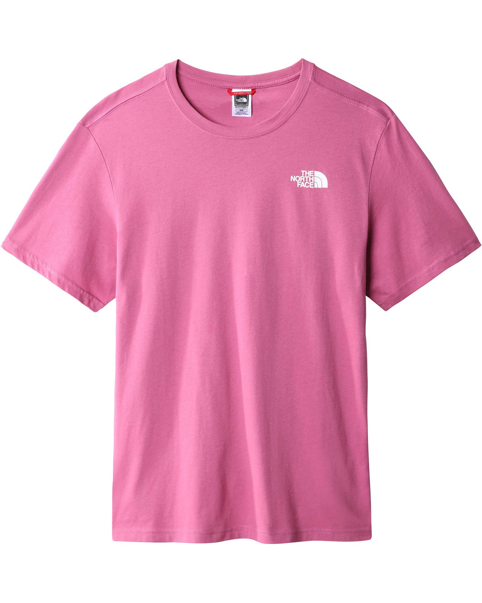 The North Face Red Box Men’s T Shirt - Red Violet XS