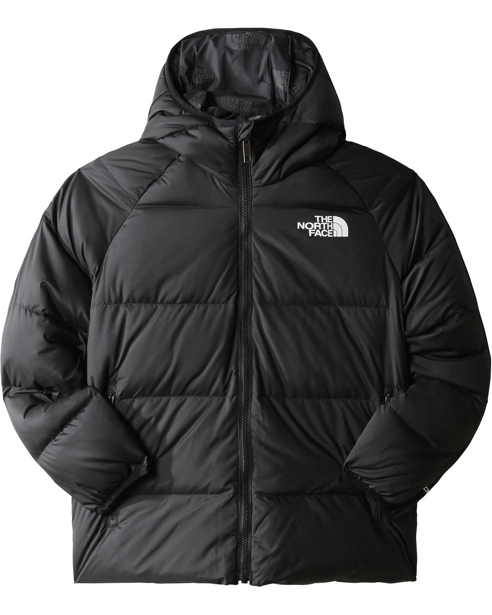 The North Face Print North Kids’ Down Hooded Jacket - TNF Black L