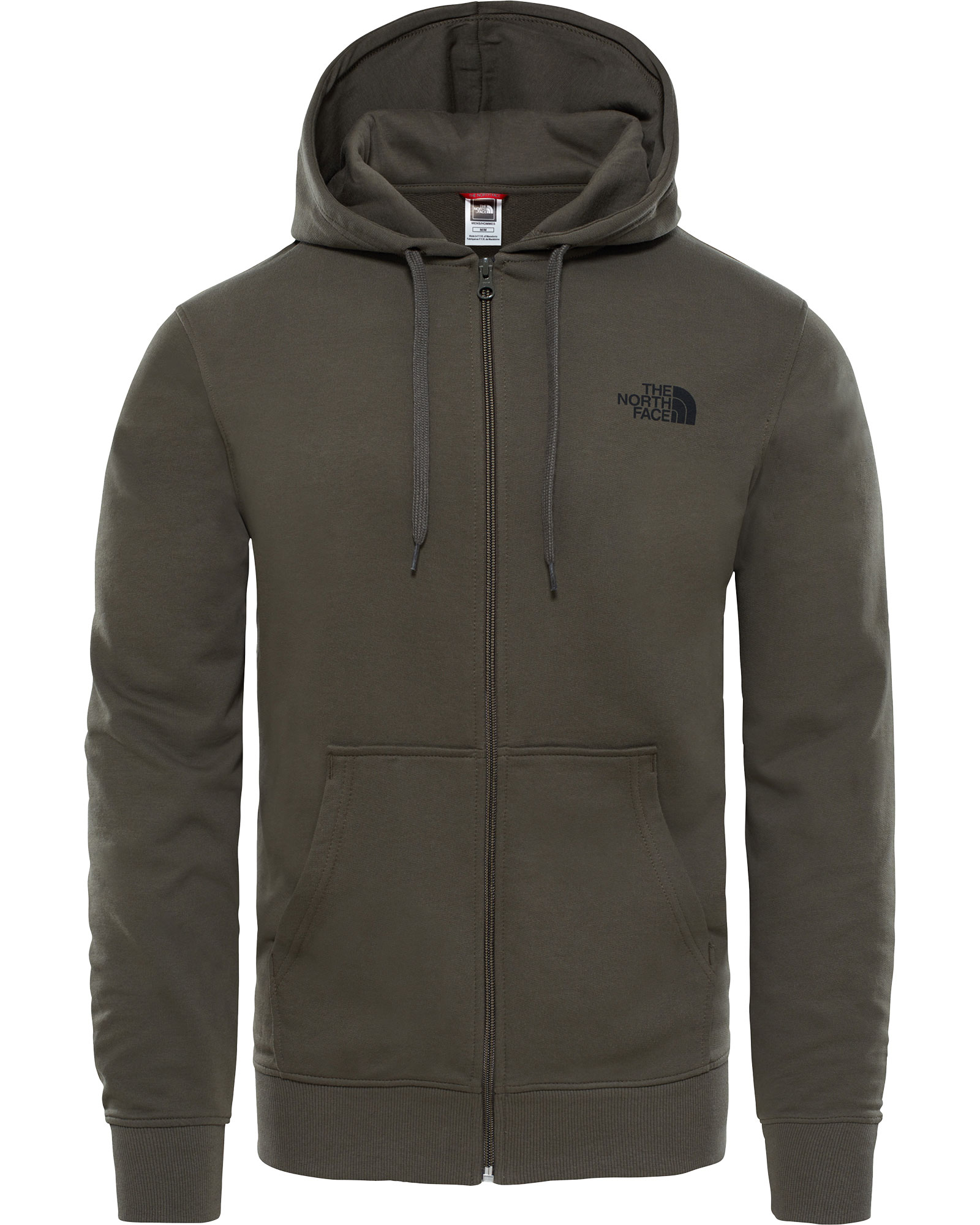 The North Face Open Gate Men’s Full Zip Hoodie - New Taupe Green M