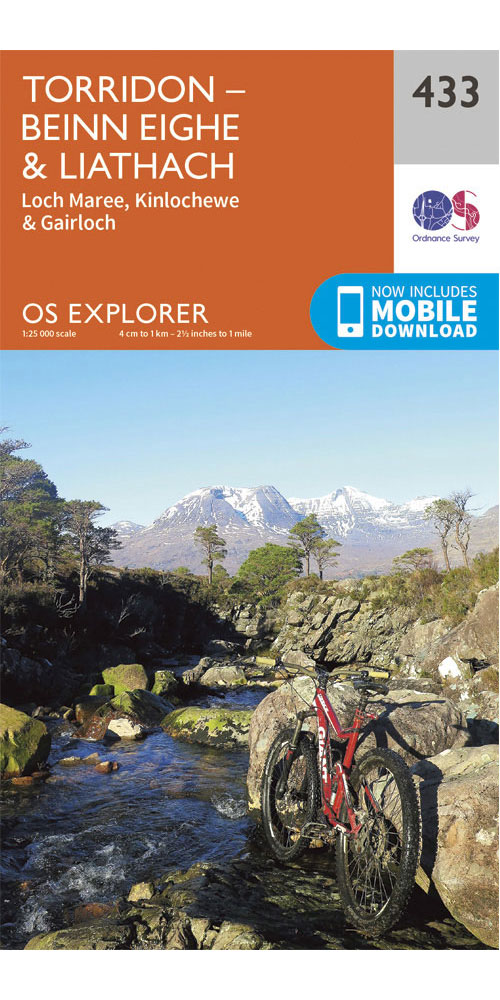 Ordnance Survey Torridon   Beinn Eighe & Liathach   OS Explorer 433 Map