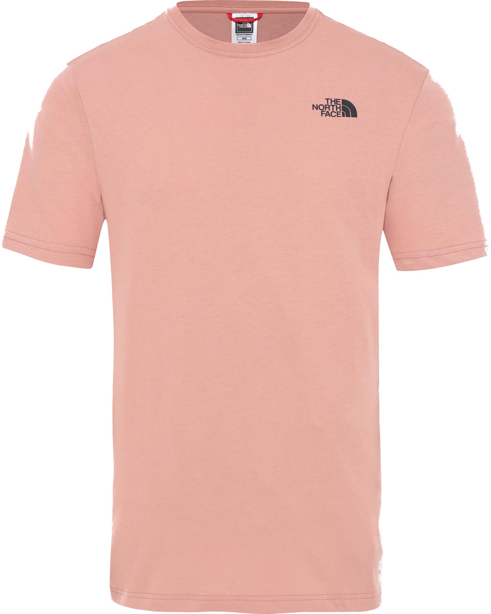 The North Face Red Box Men’s T Shirt - Pink Clay S