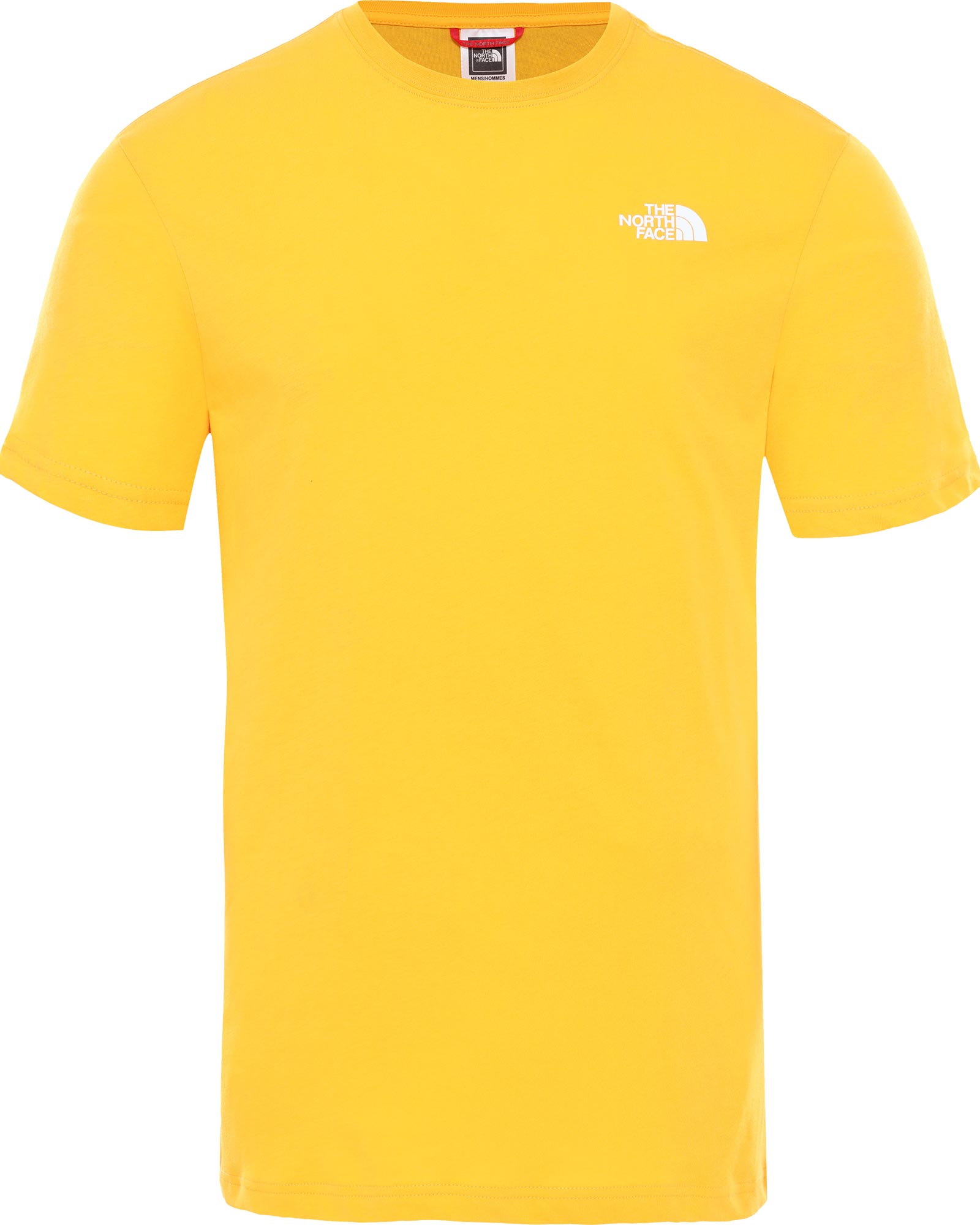 The North Face Red Box Men’s T Shirt - Summit Gold L