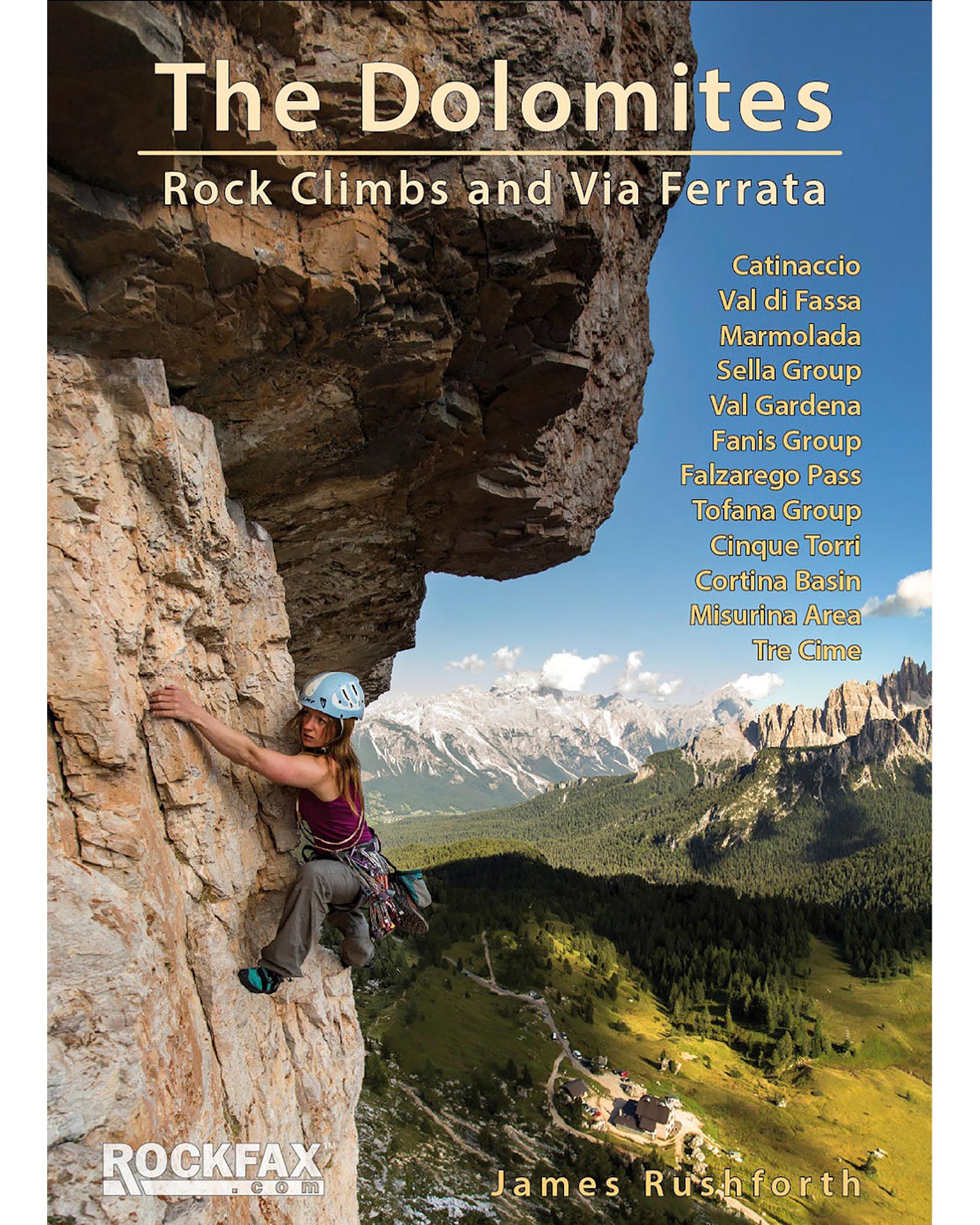 Rockfax The Dolomites   Rockfax Guide Book