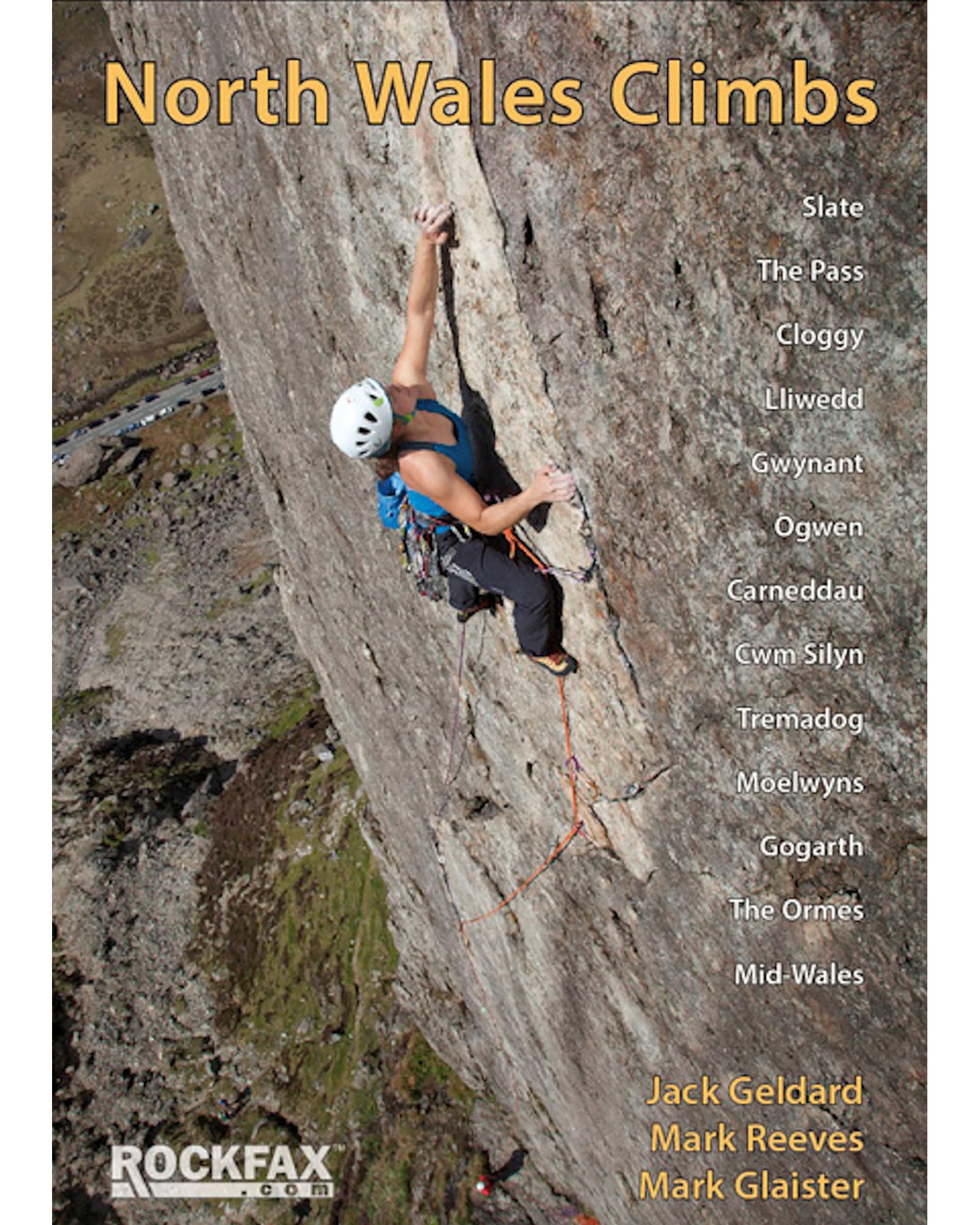 Rockfax North Wales Climbs Guide Book