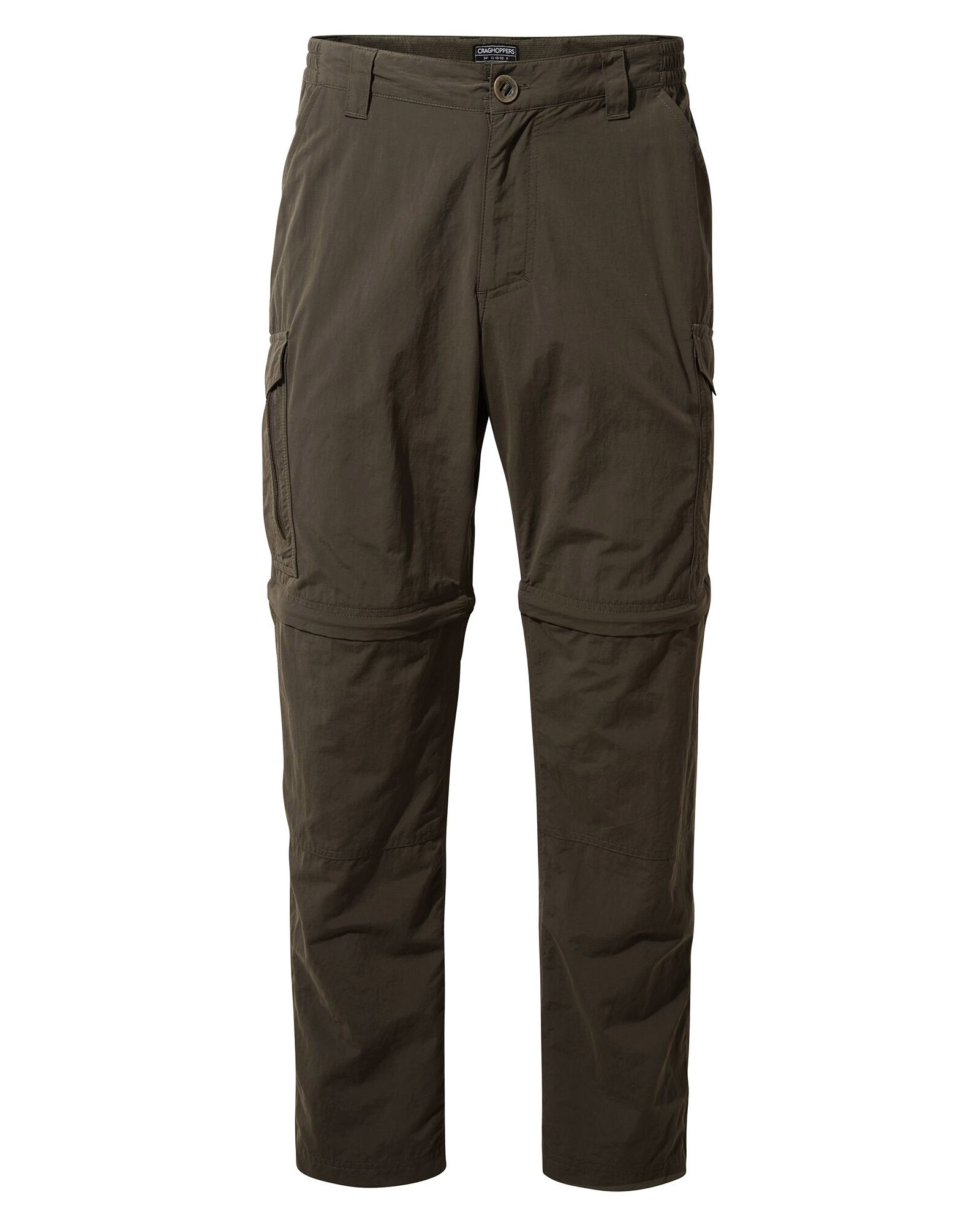 Craghoppers NosiLife Men’s Convertible Pants   Regular Leg - Woodland Green 30"
