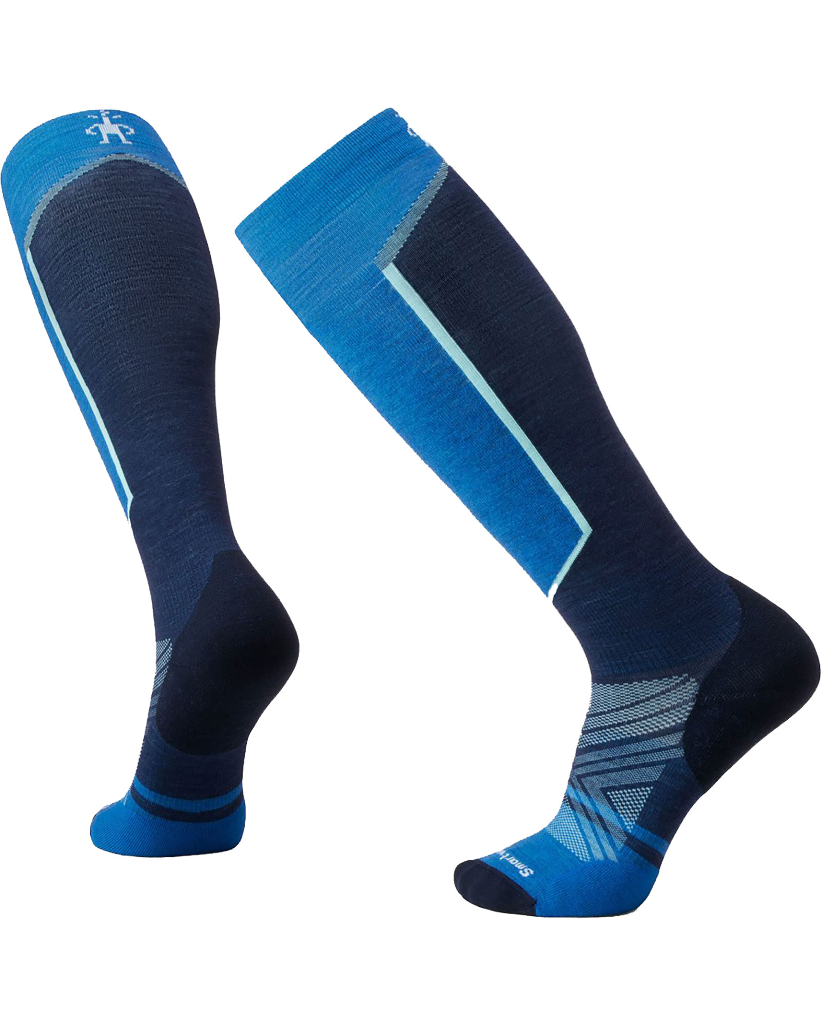 Smartwool Targeted Cushion Ski Socks - Laguna Blue XL
