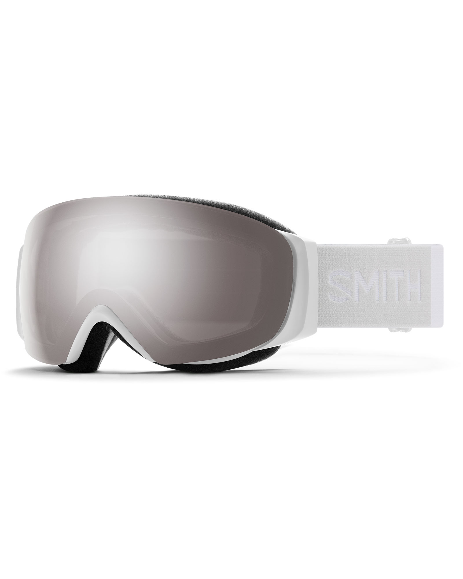 Smith I/O MAG S White Vapor / ChromaPop Sun Platinum Mirror + ChromaPop Storm Blue Sensor Mirror  Goggles - White Vapor