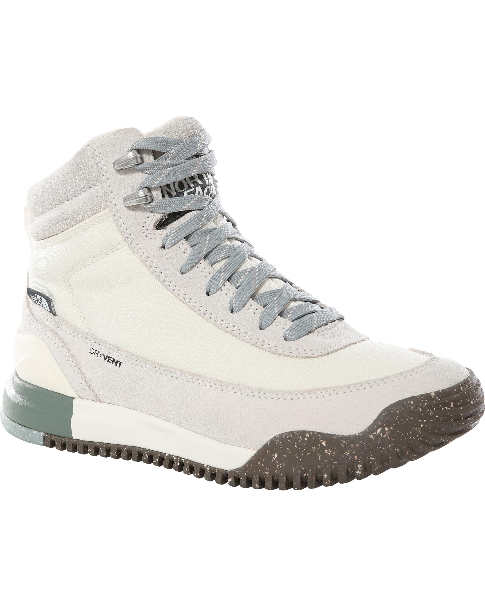 The North Face Back to Berkeley III Textile Women’s Waterproof Boots - Gardenia White/Silver Blue UK 4