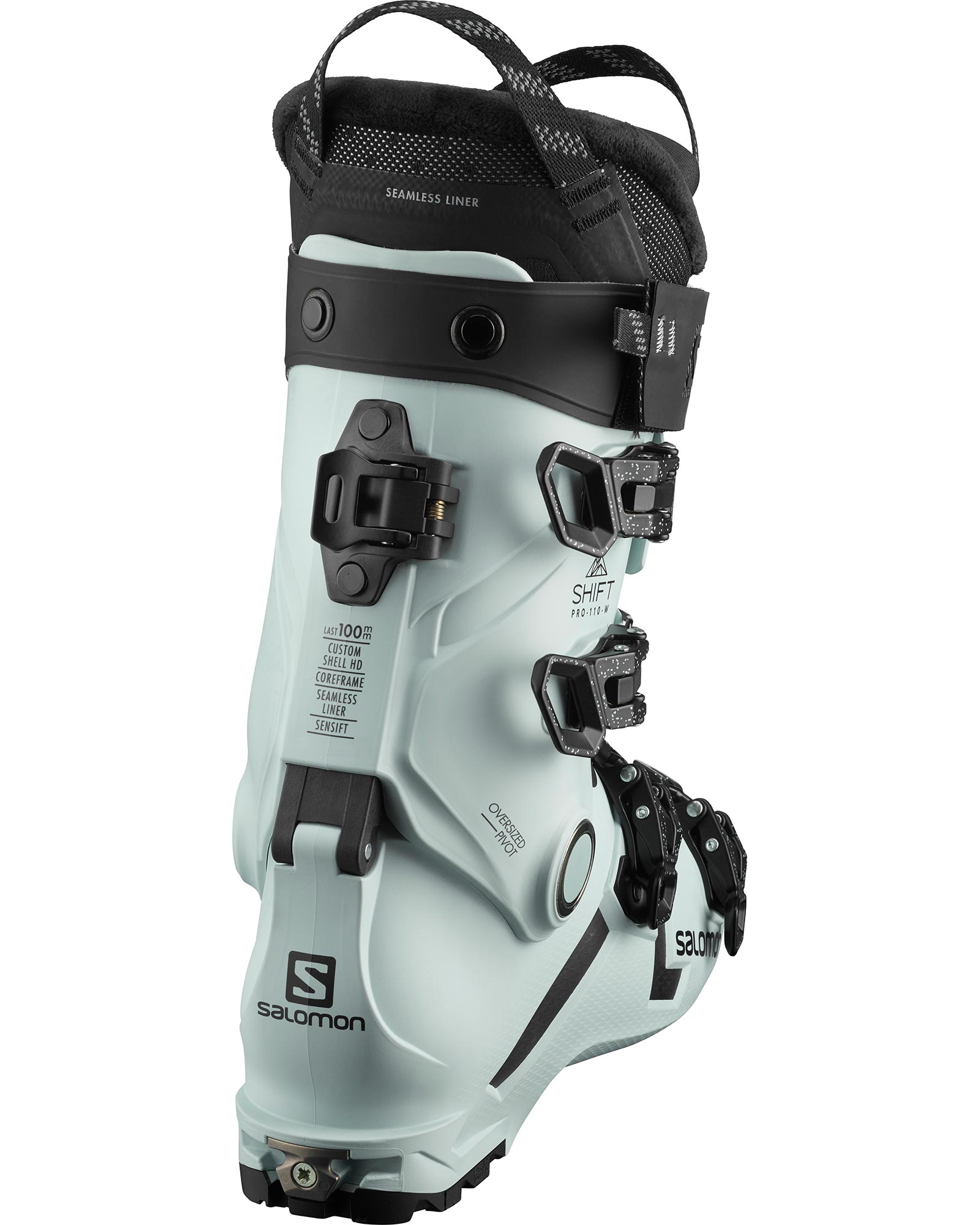 oversized pivot ski boot