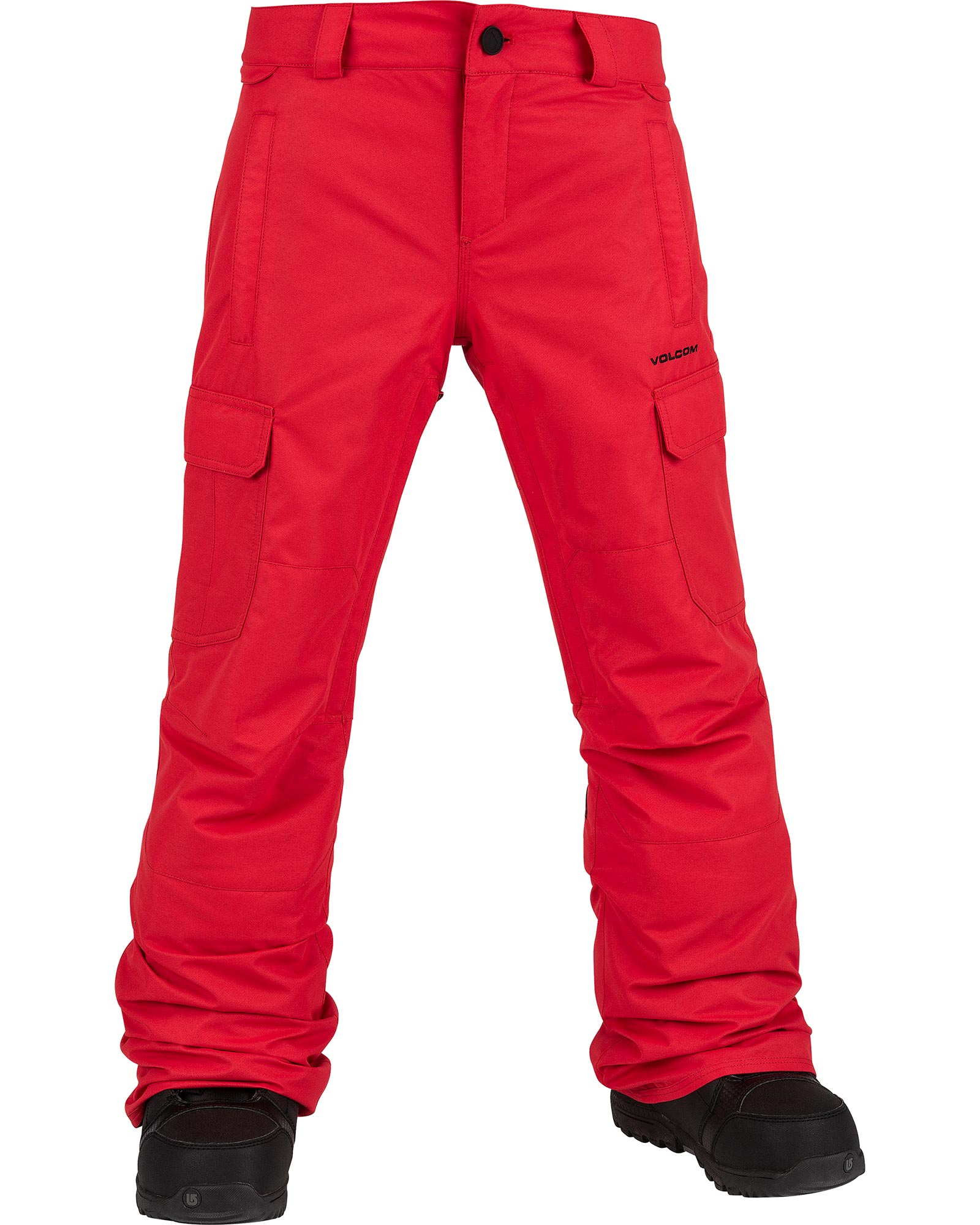 Volcom Cargo Insulated Boys’ Pants - Red 8 Years