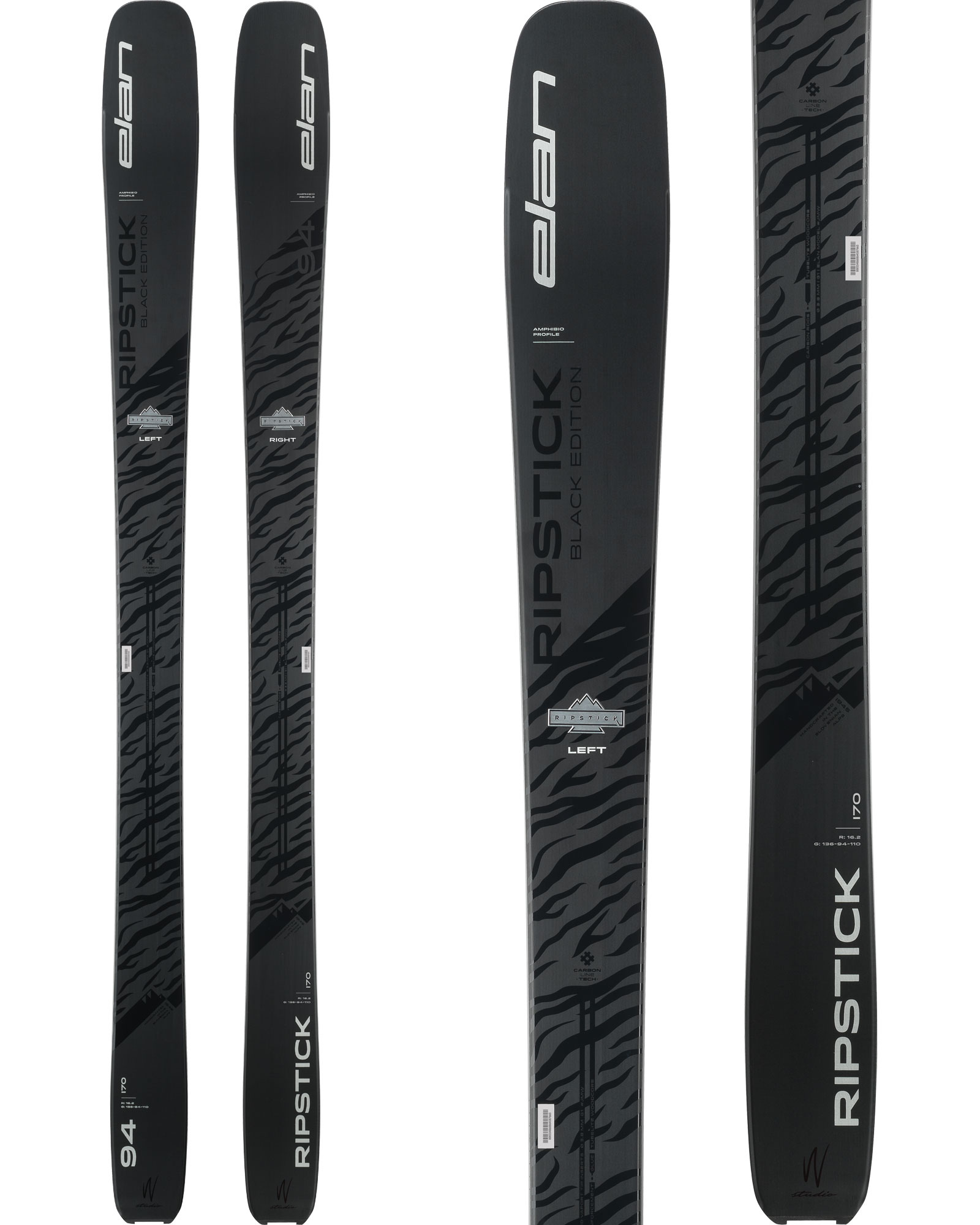 Product image of elan Ripstick 94W Black edition Women's Skis 2023