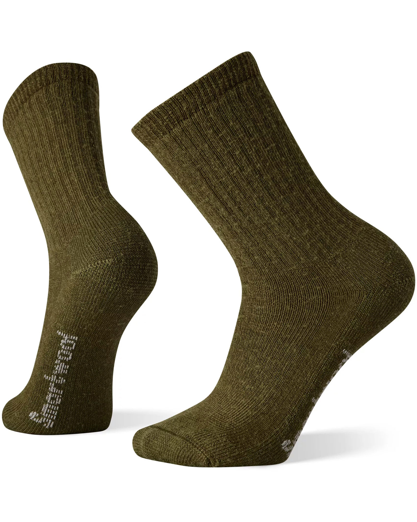 Smartwool Hike Full Cushion Solid Crew - Military Olive M