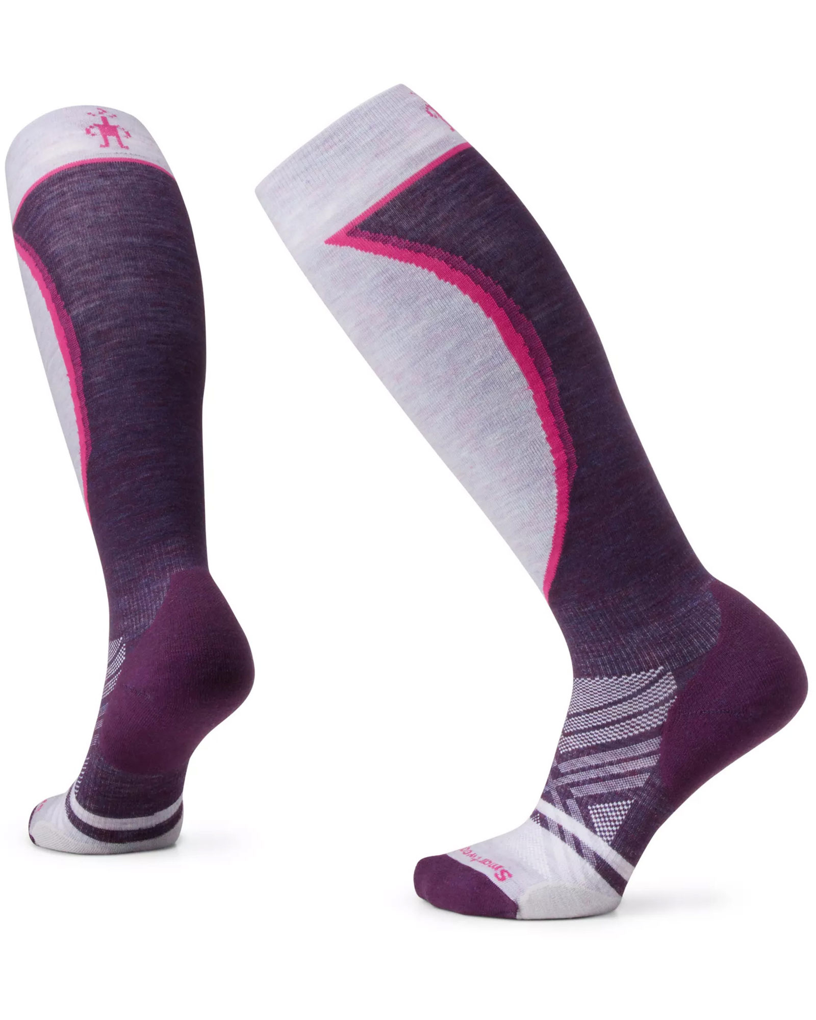 Smartwool Targeted Cushion Women’s Ski Socks - Purple Iris S
