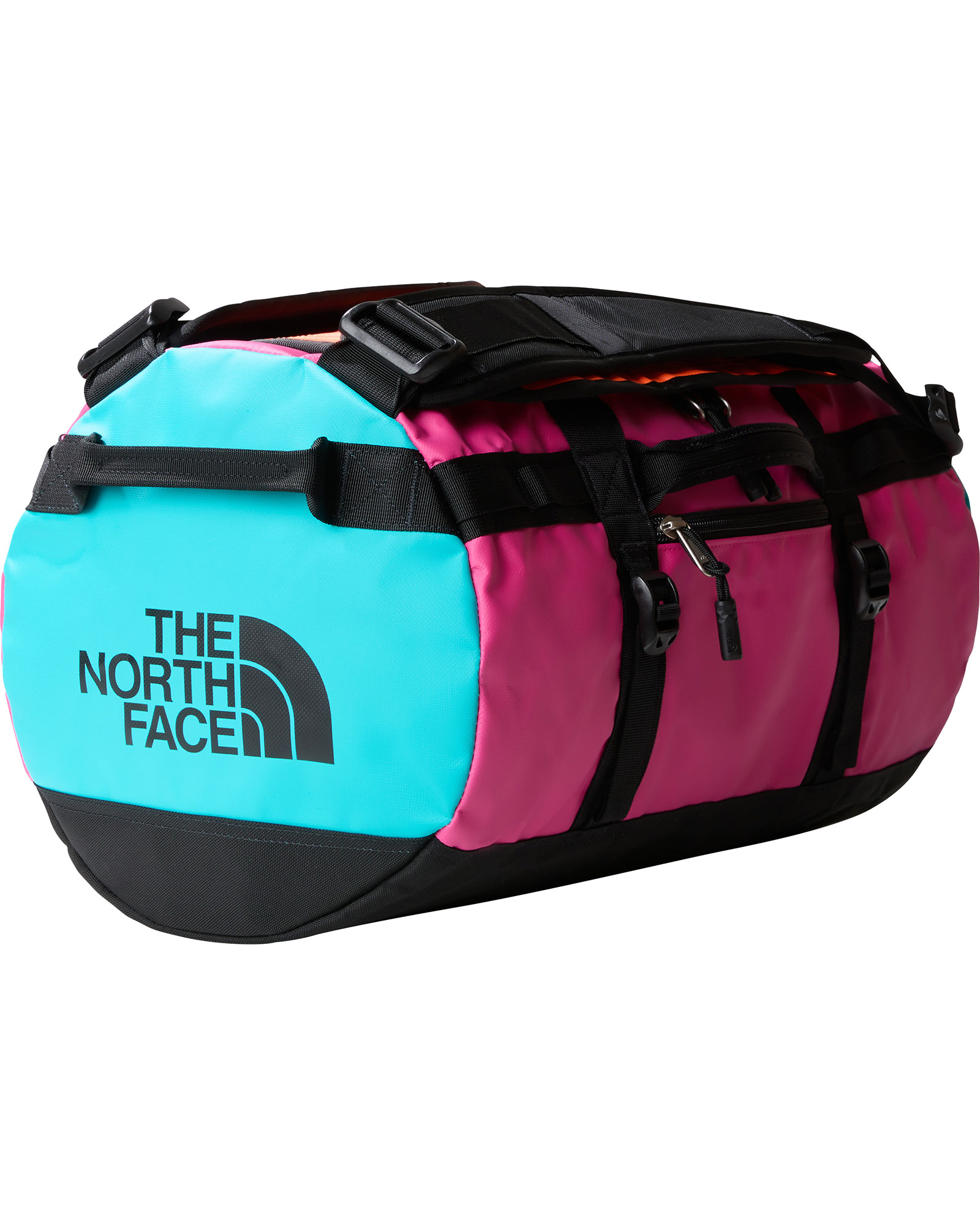 The North Face Base Camp Duffel X Small 31L - Mr Pink/Apres Blue/Power Orange