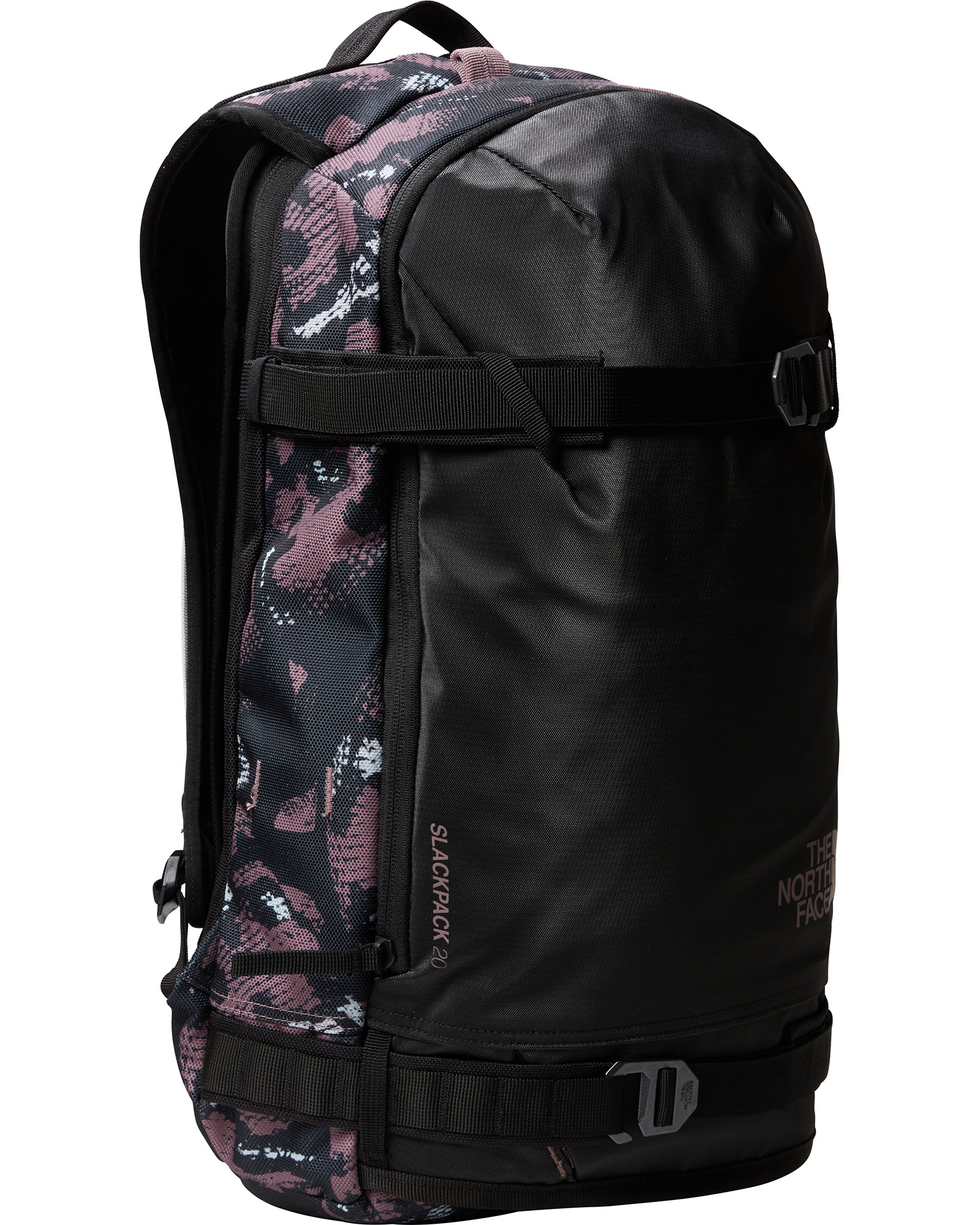 The North Face Women’s Slackpack 2.0 Expedition Backpack - Fawn Grey Snake Charmer Print/TNF Black/ Fawn Grey