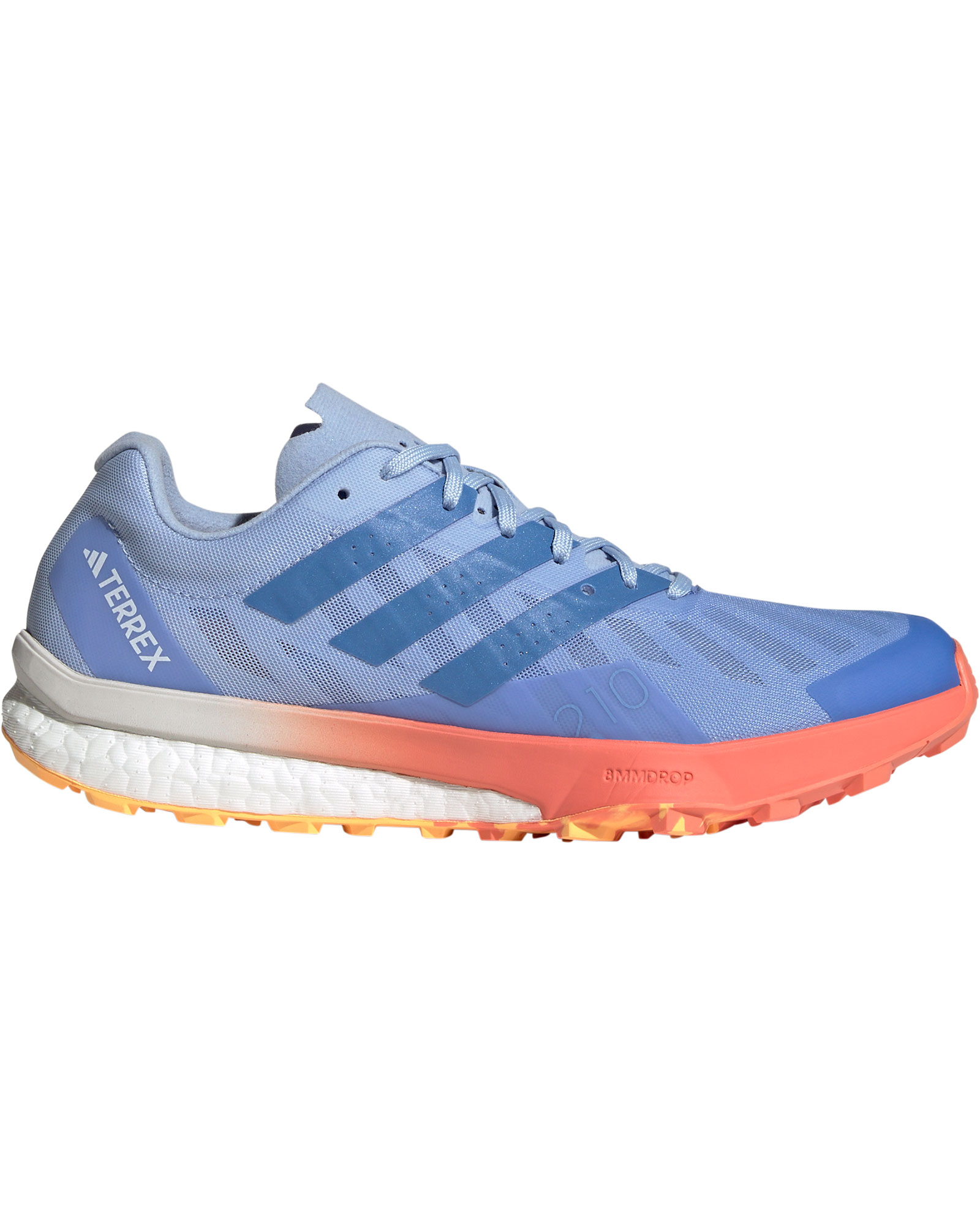 adidas TERREX Speed Ultra Women’s Trail Shoes - Blue Dawn/Blue Fusion Met./Coral Fusion UK 7.5