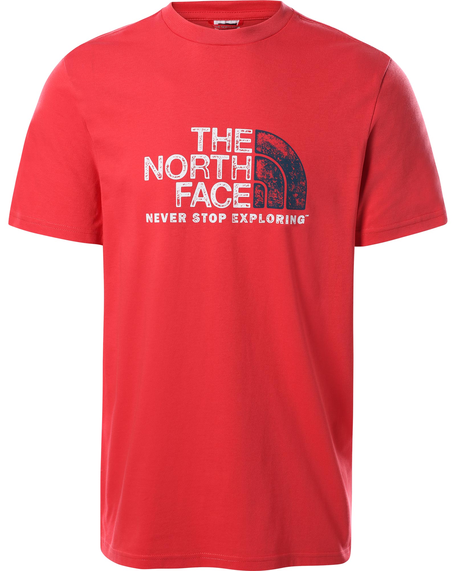 The North Face Rust Men’s T Shirt - Rococco Red S