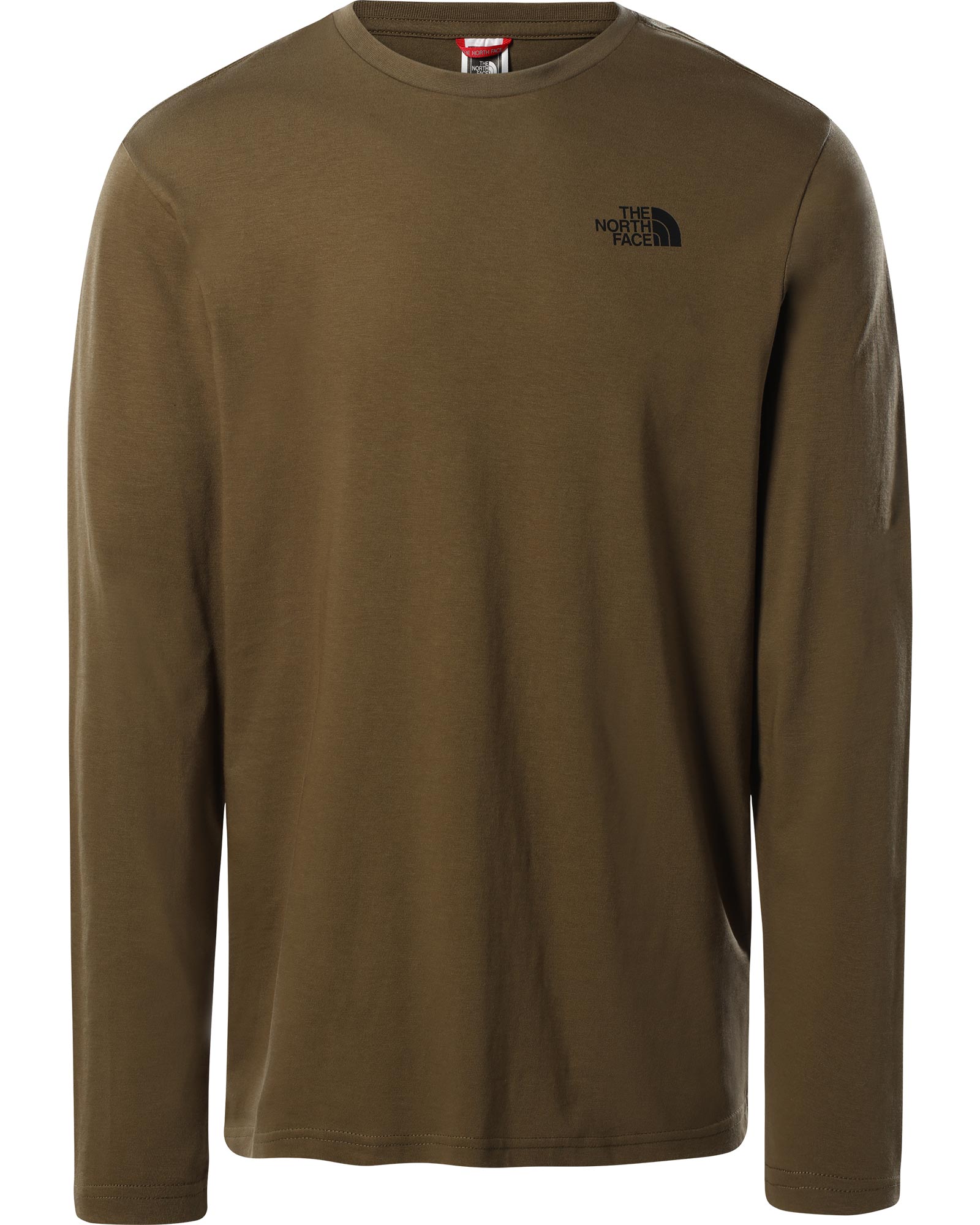 The North Face Easy Men’s Long Sleeve T Shirt - Military Olive XS