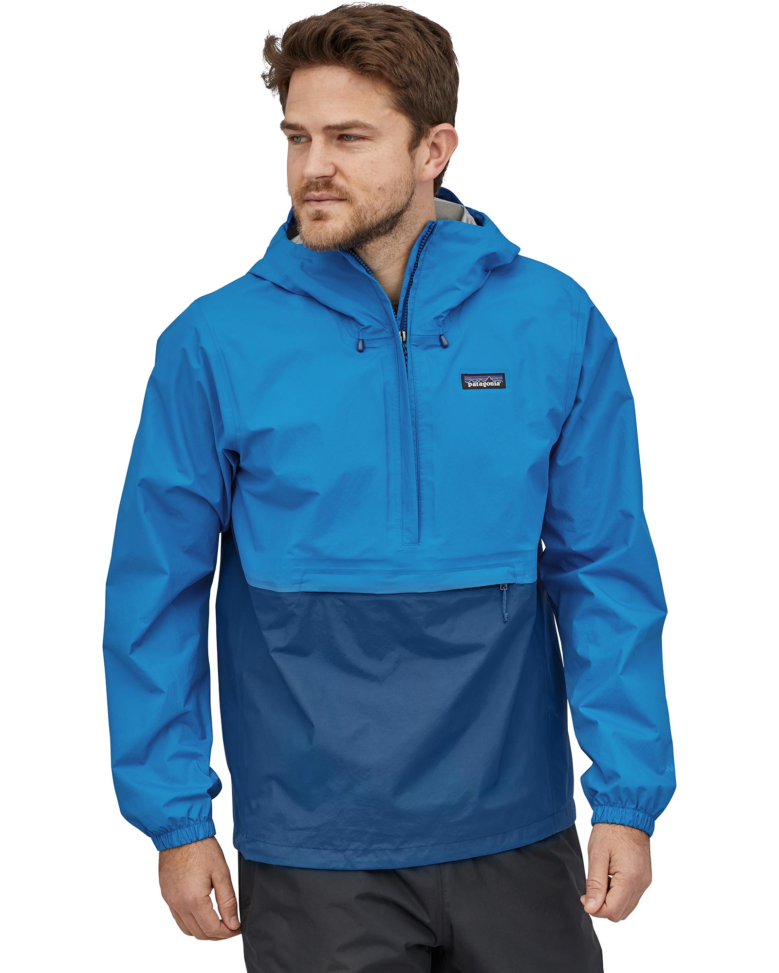 patagonia torrentshell pullover black