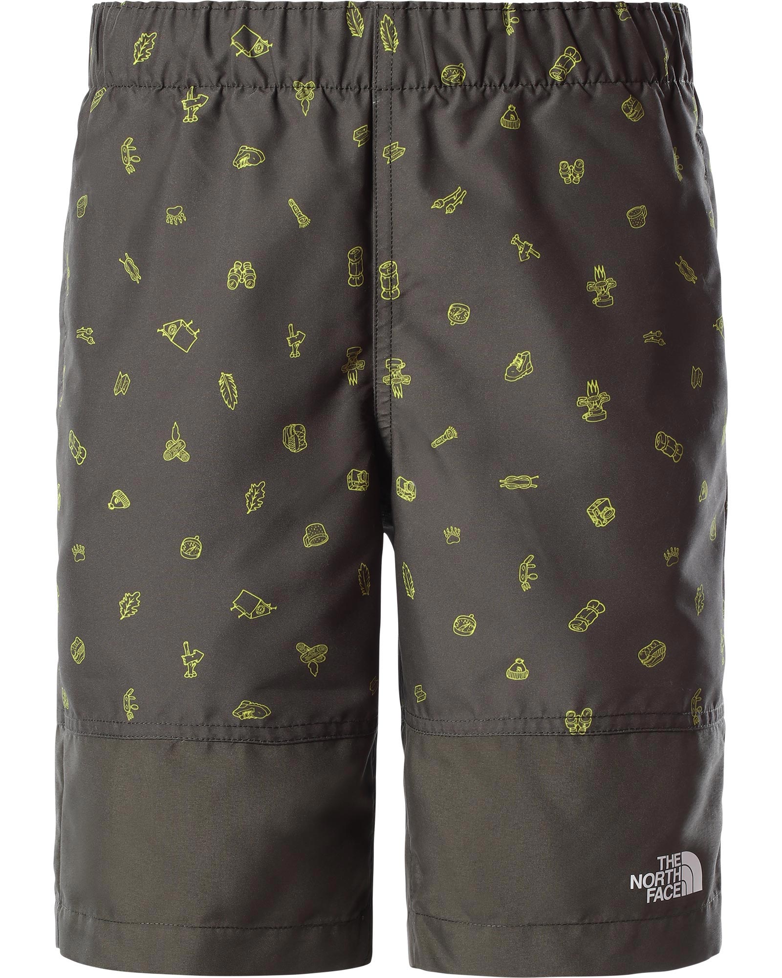 The North Face Class V Water Boys’ Shorts XL - New Taupe Green Print XL