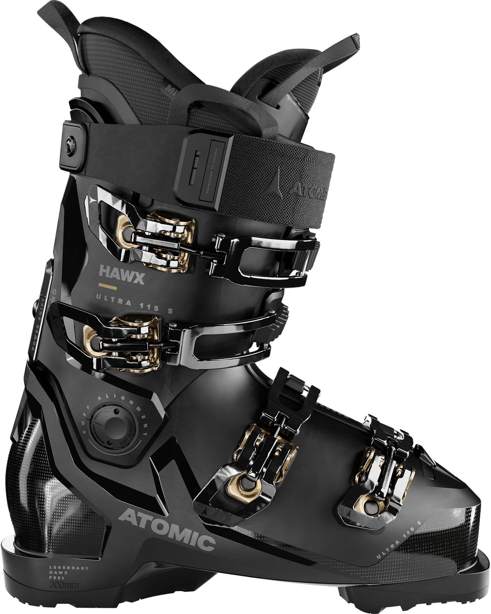 Atomic Hawx Ultra 115 S W GW Women’s Ski Boots 2024 - Black/Copper MP 26.0
