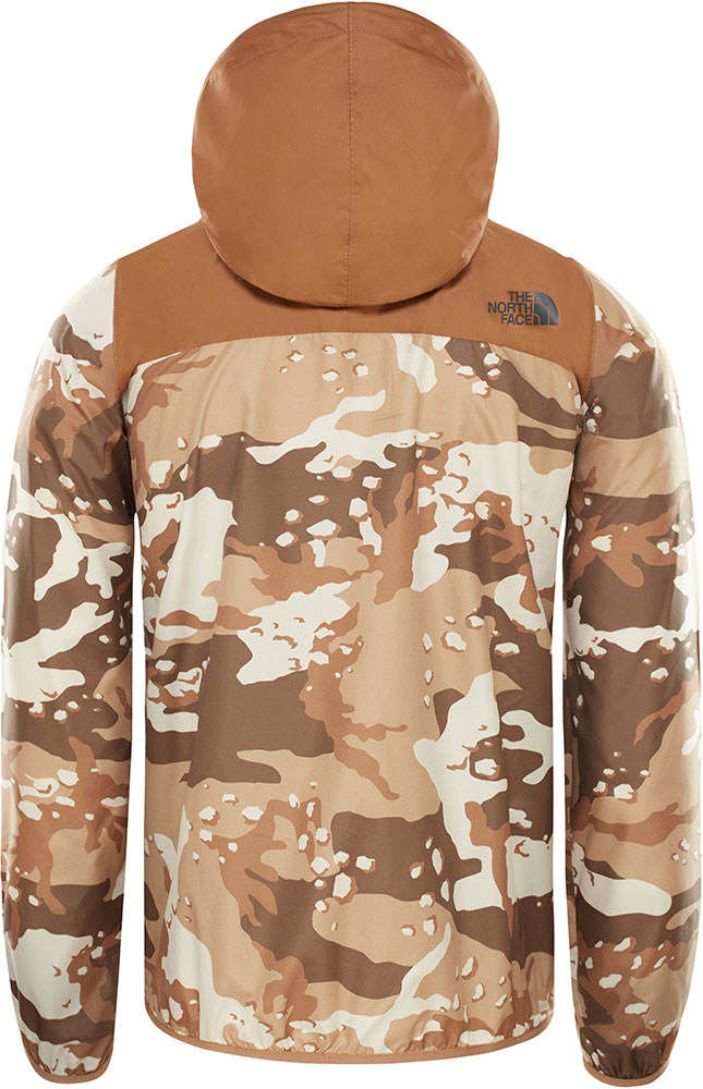 north face camo fanorak