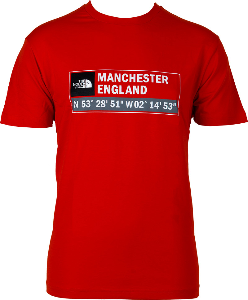 the north face coordinates t shirt