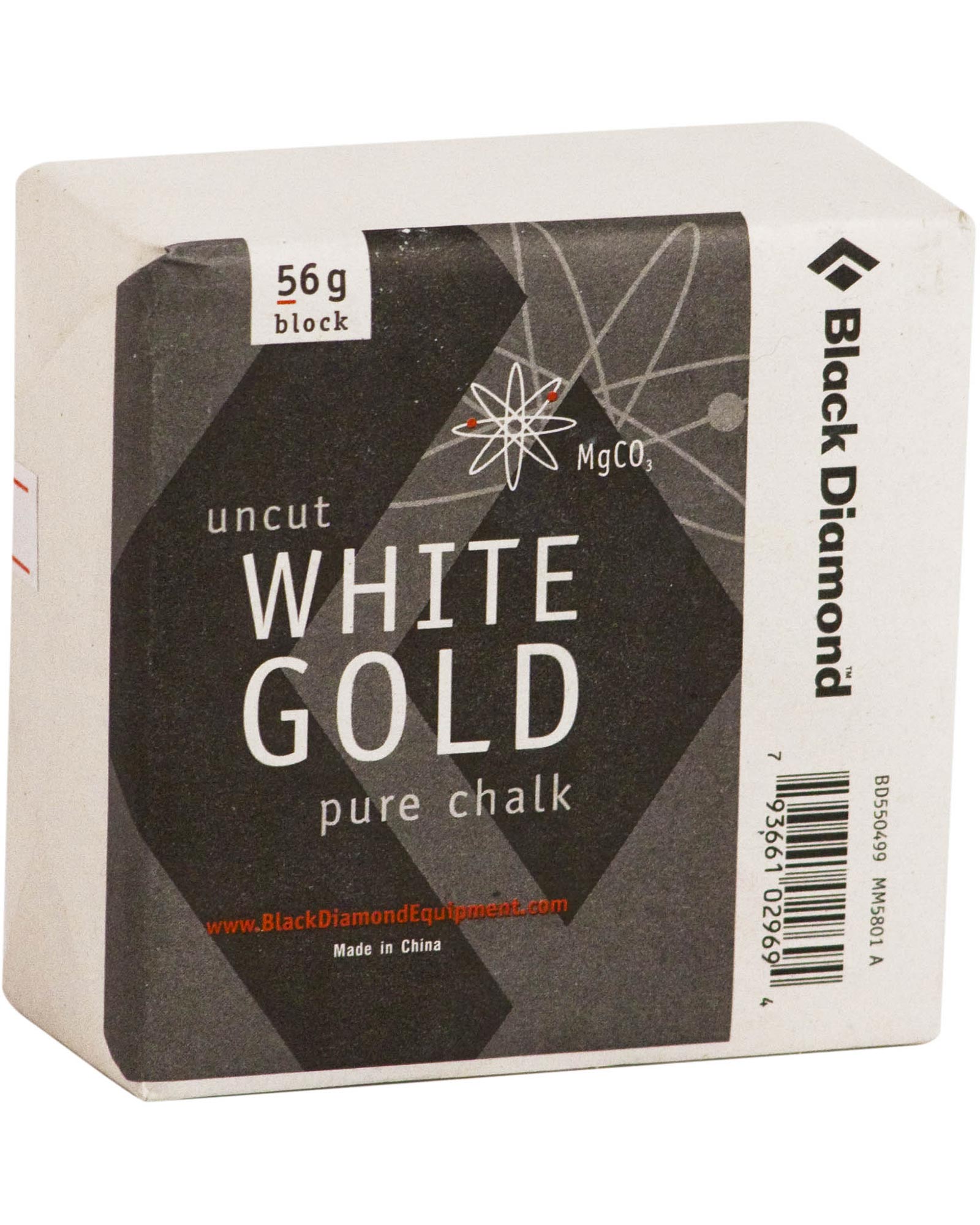 Black Diamond White Gold 56g Chalk Block - White