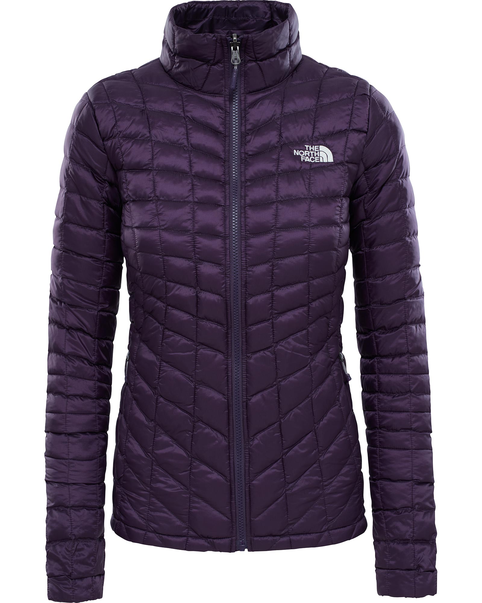 The North Face ThermoBall Women’s Zip In Jacket - Dark Eggplant XS